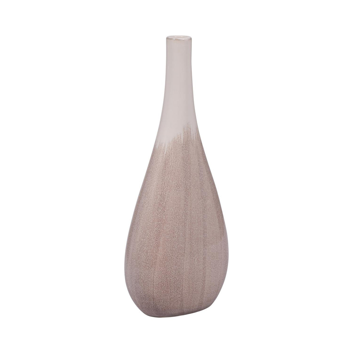 Jarron 41X18X10 Beige Chiseled Lv261