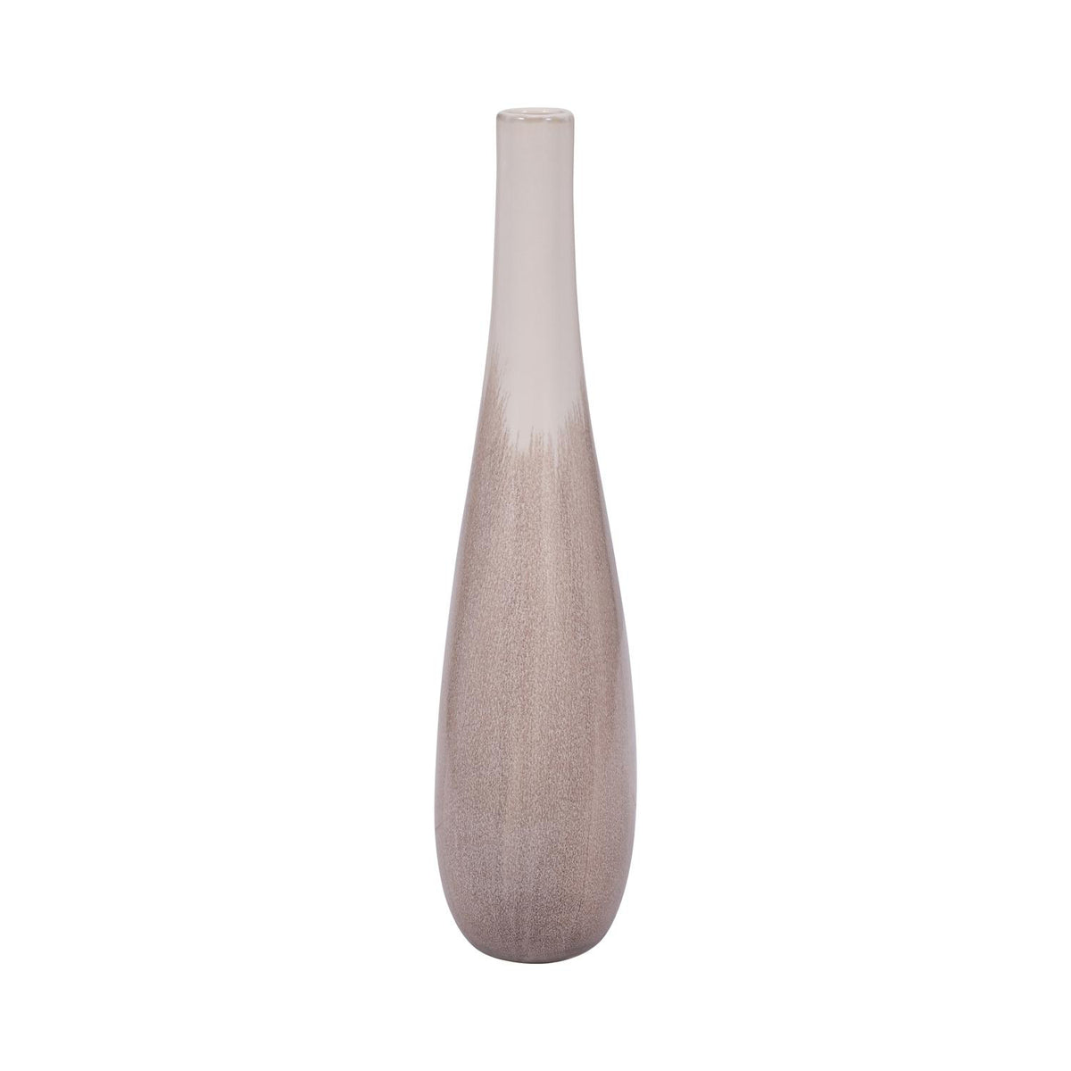 Jarron 41X18X10 Beige Chiseled Lv261