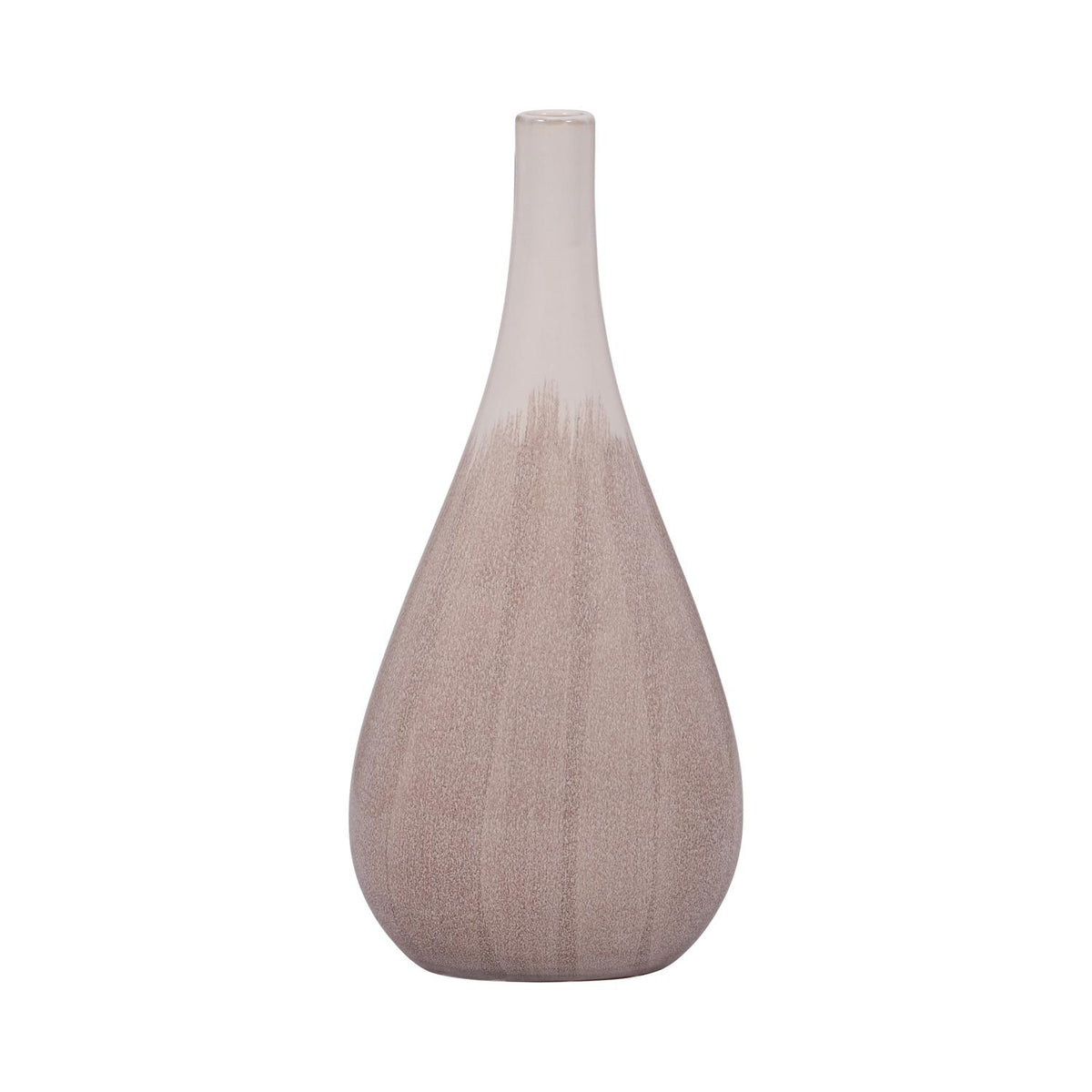 Jarron 41X18X10 Beige Chiseled Lv261