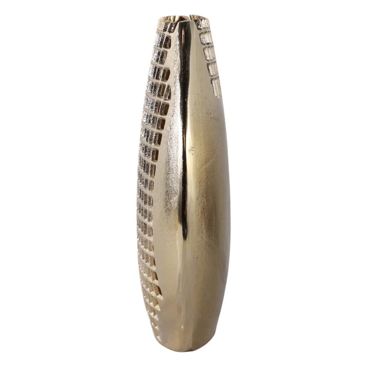 Jarron 35X36X10 Dorado Grafito Lv261