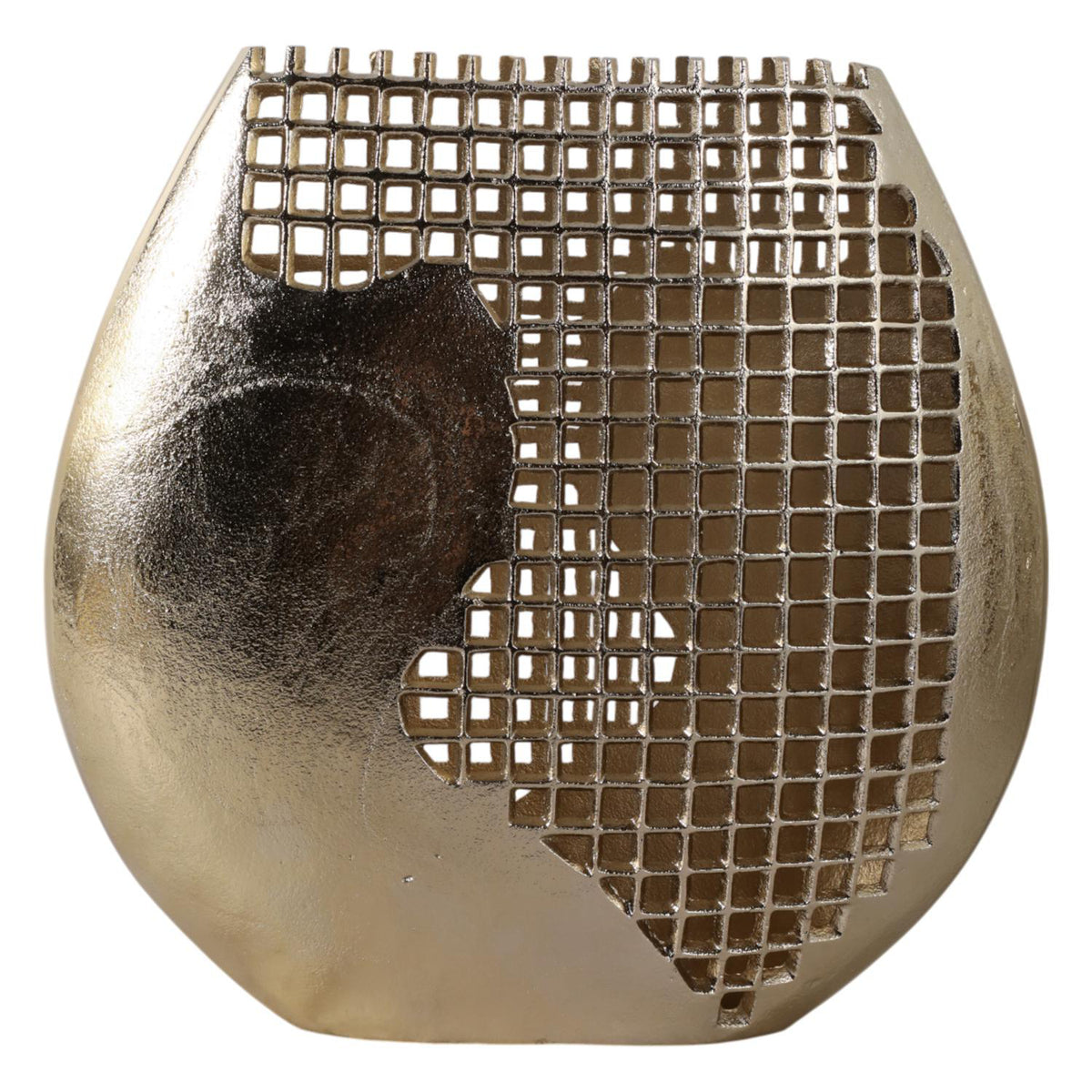 Jarron 35X36X10 Dorado Grafito Lv261