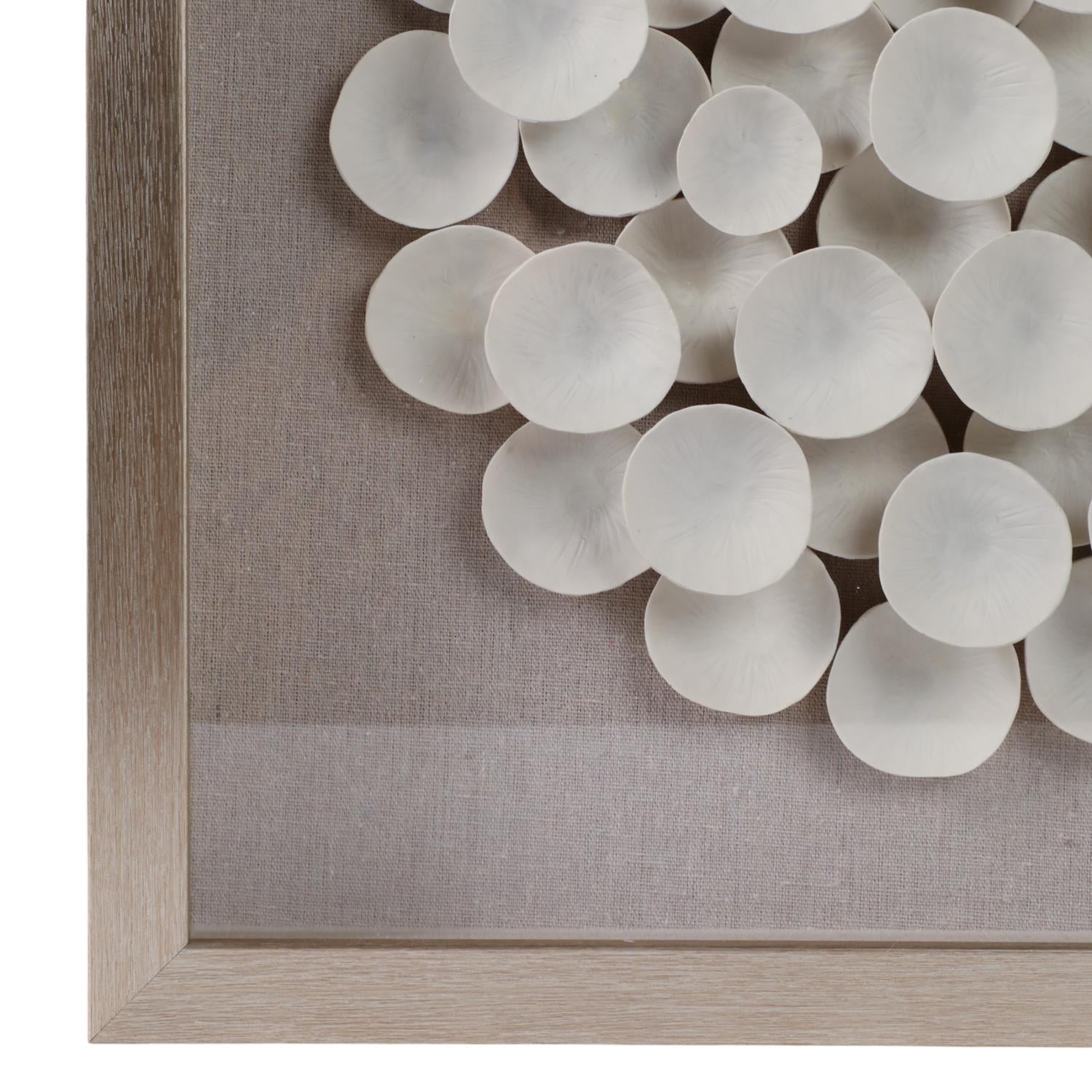 Cuadro 2X20X20 Blanco Marino Lv261