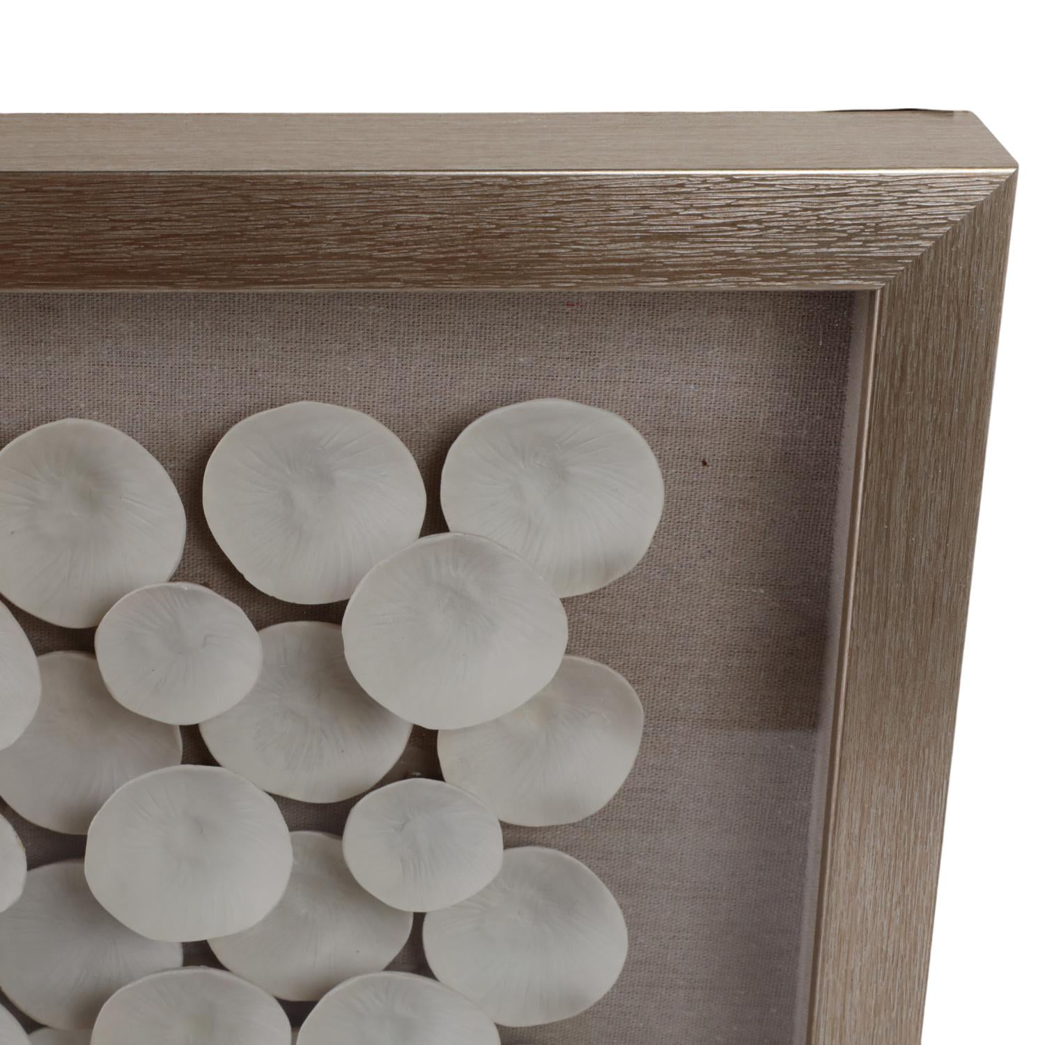 Cuadro 2X20X20 Blanco Marino Lv261