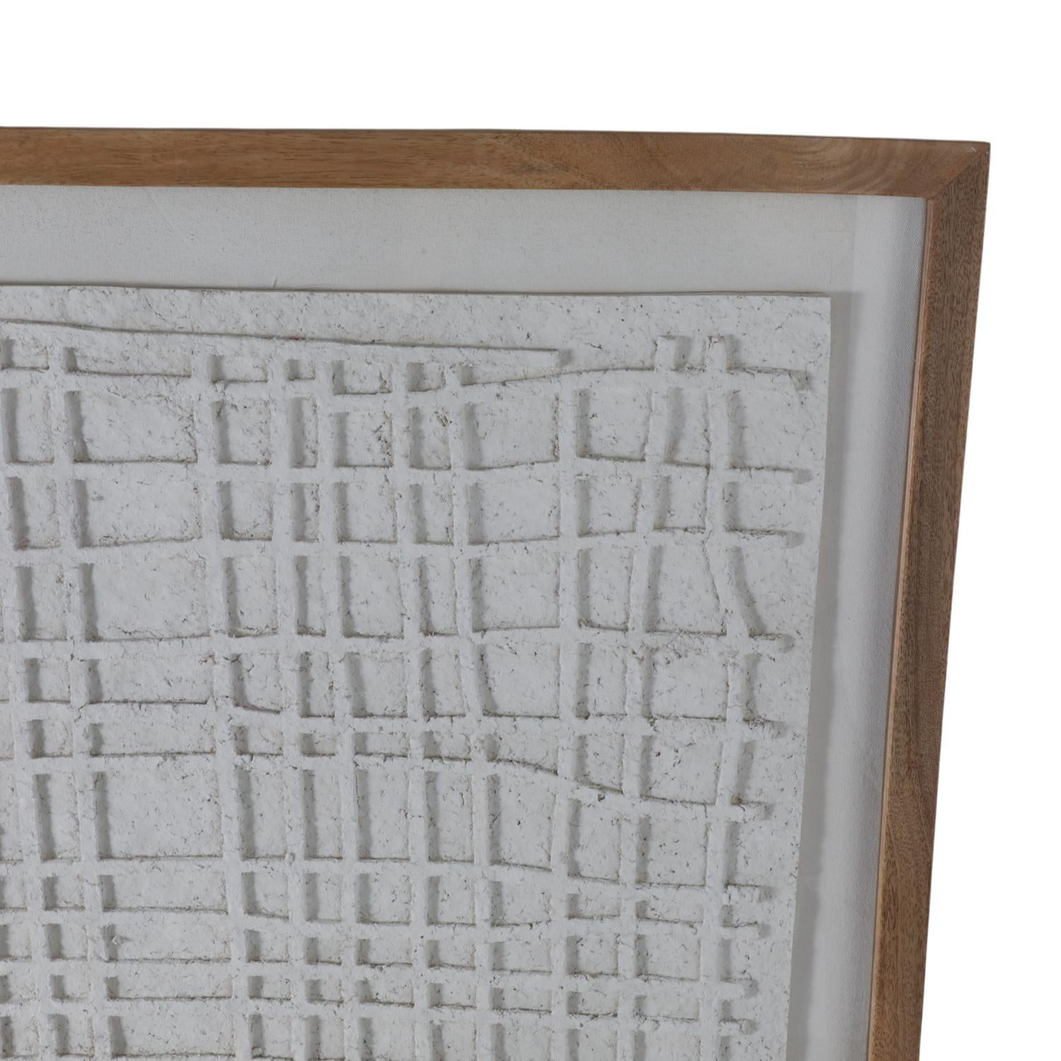 Cuadro 122X94X3 Blanco Papel1 Lv261