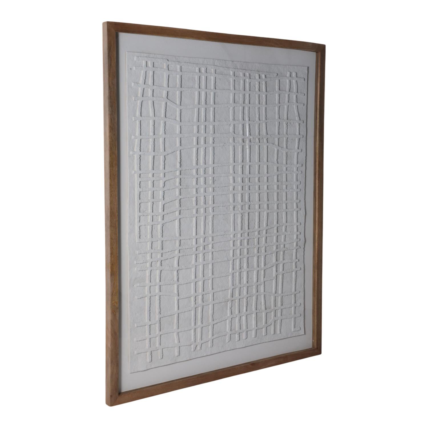 Cuadro 122X94X3 Blanco Papel1 Lv261