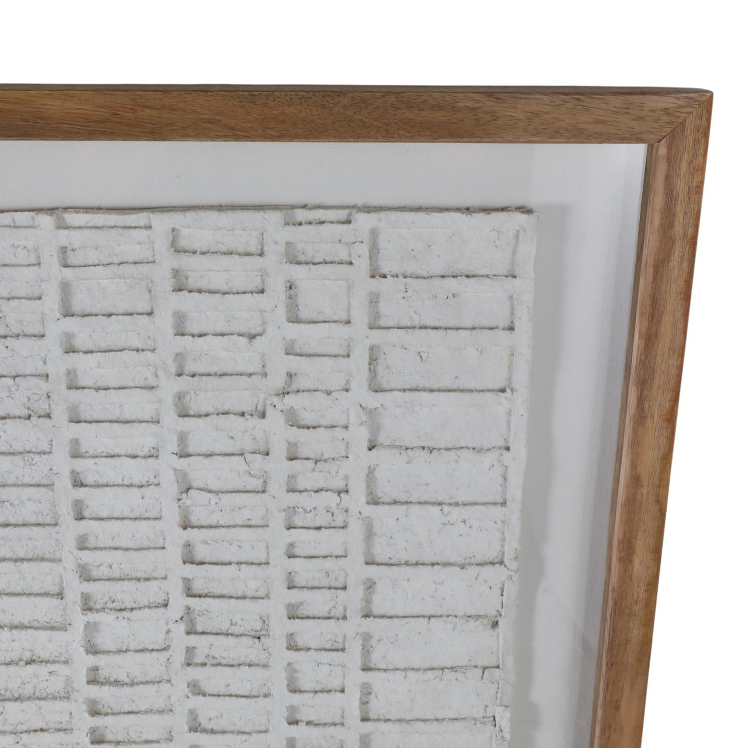 Cuadro 122X94X3 Blanco Papel2 Lv261