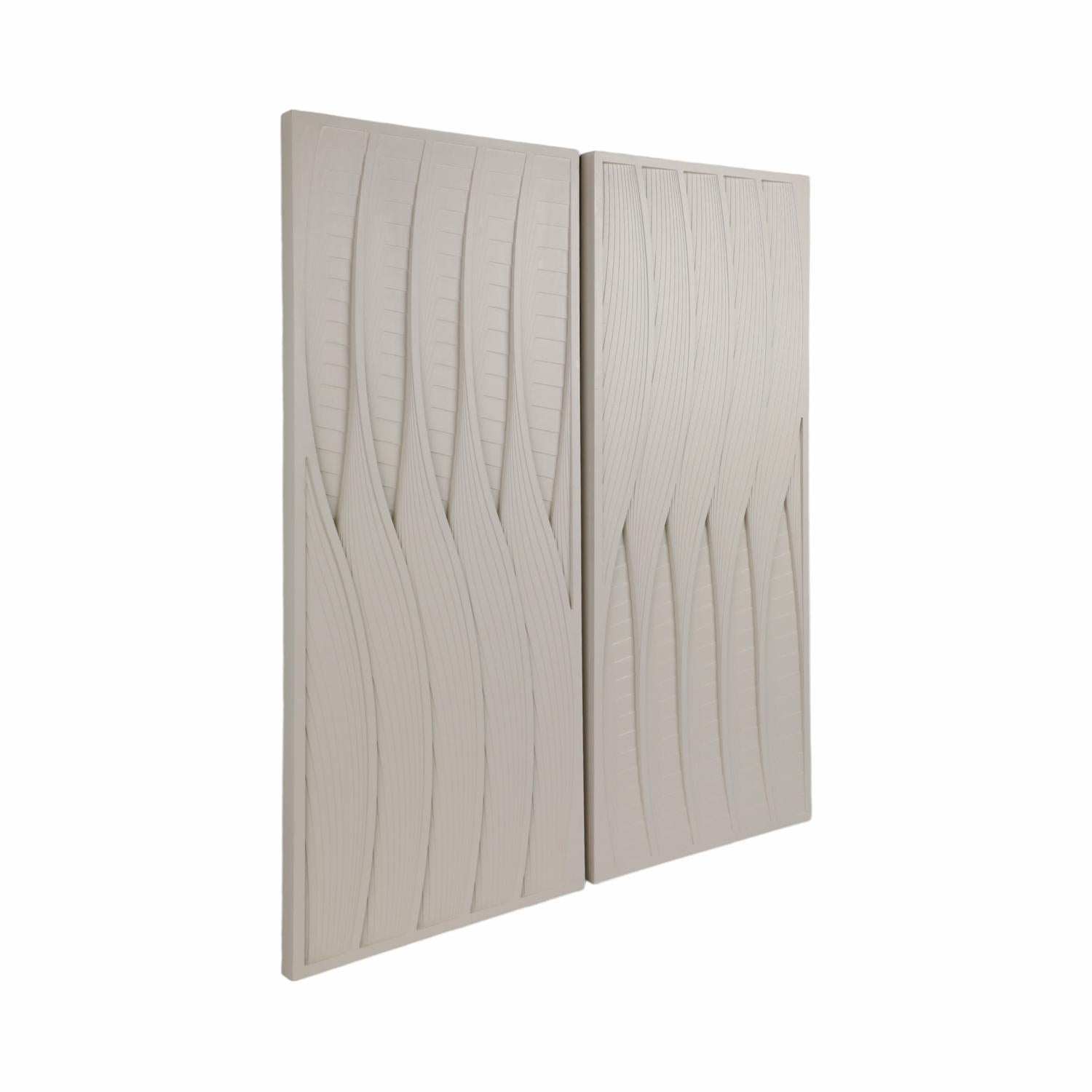 Cuadro 59X24X2 Blanco Marino Lv261