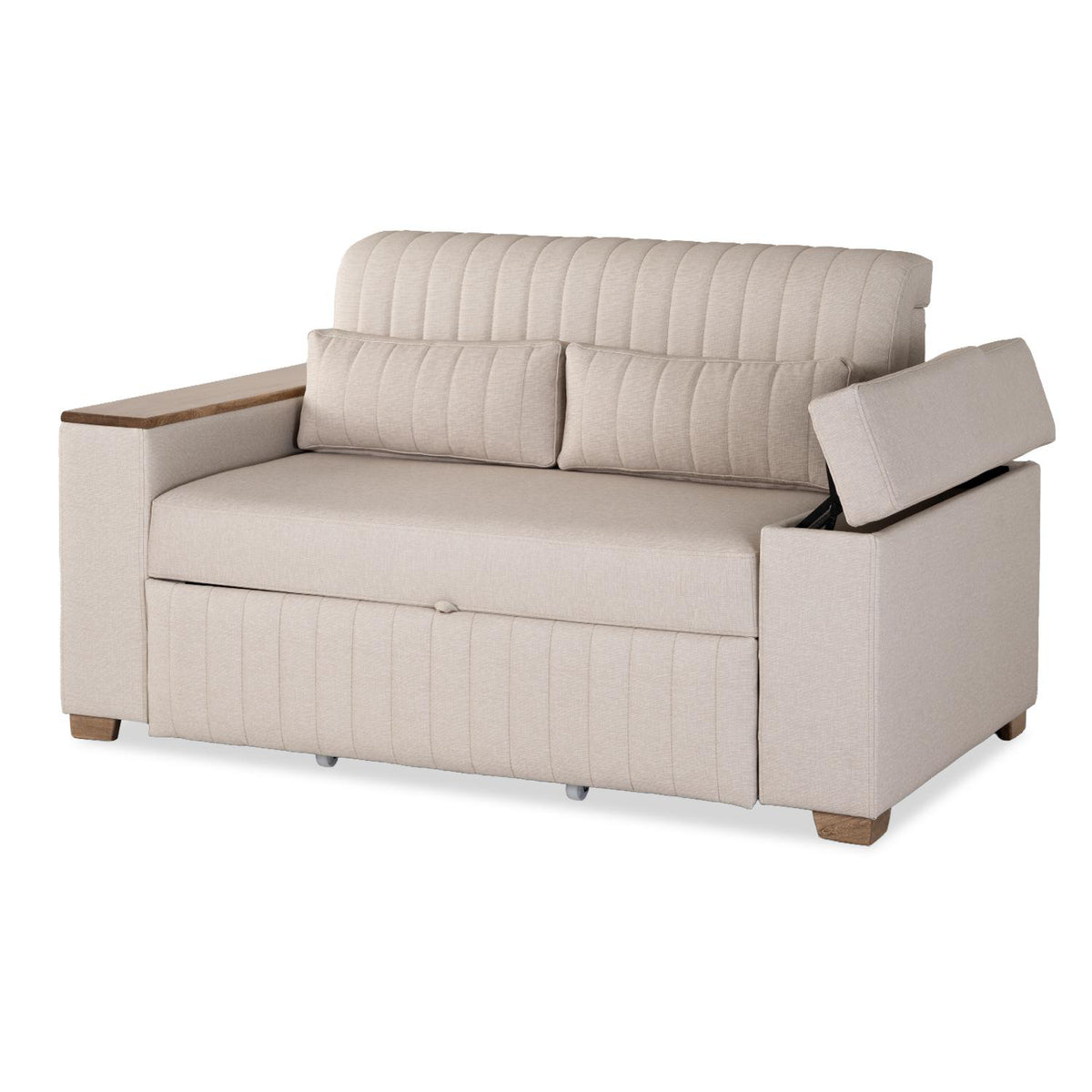 Sofa Cama Robi Marbella Marfil, Natural 150