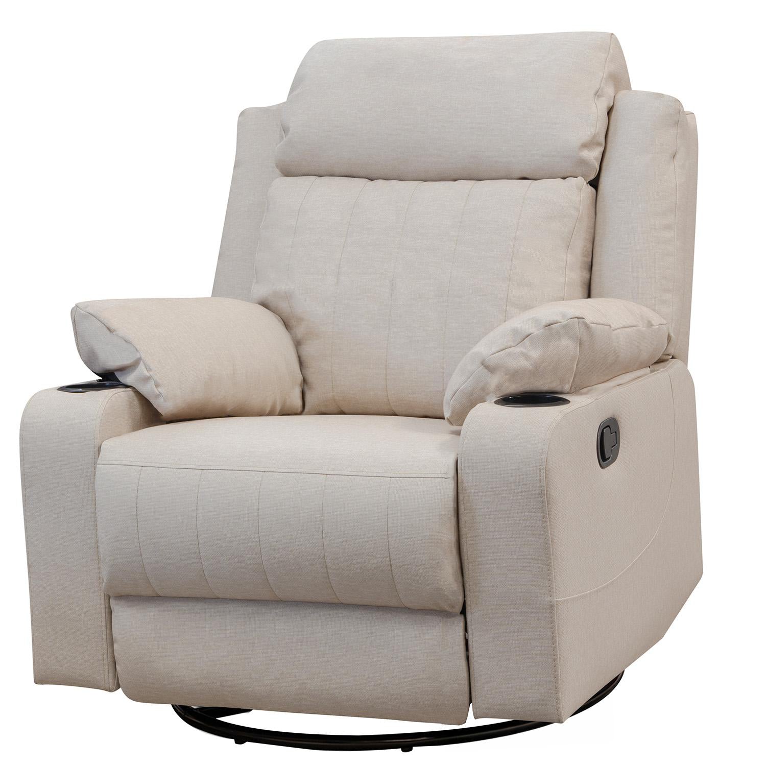 Silla Reclinabeige Dylan Eurolino Marbella Beige