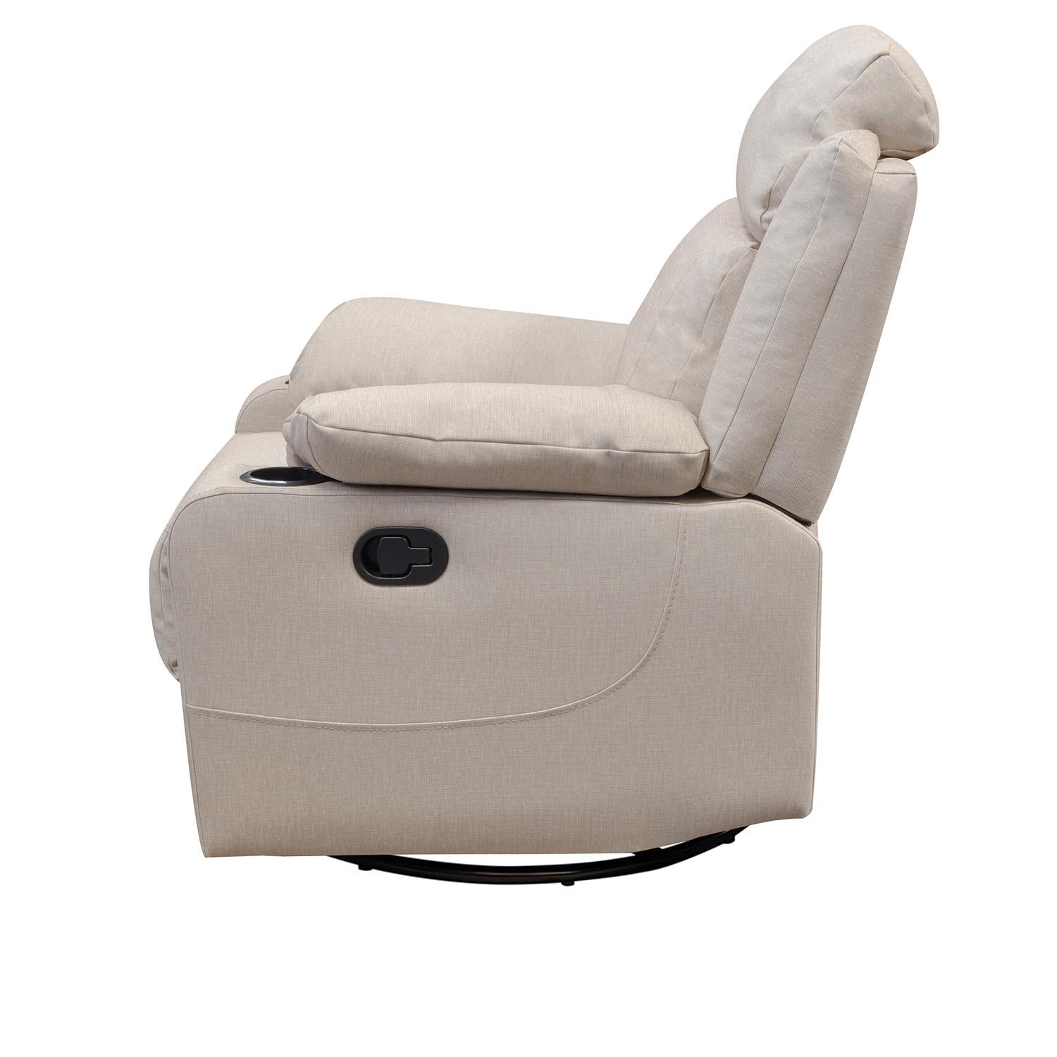 Silla Reclinabeige Dylan Eurolino Marbella Beige
