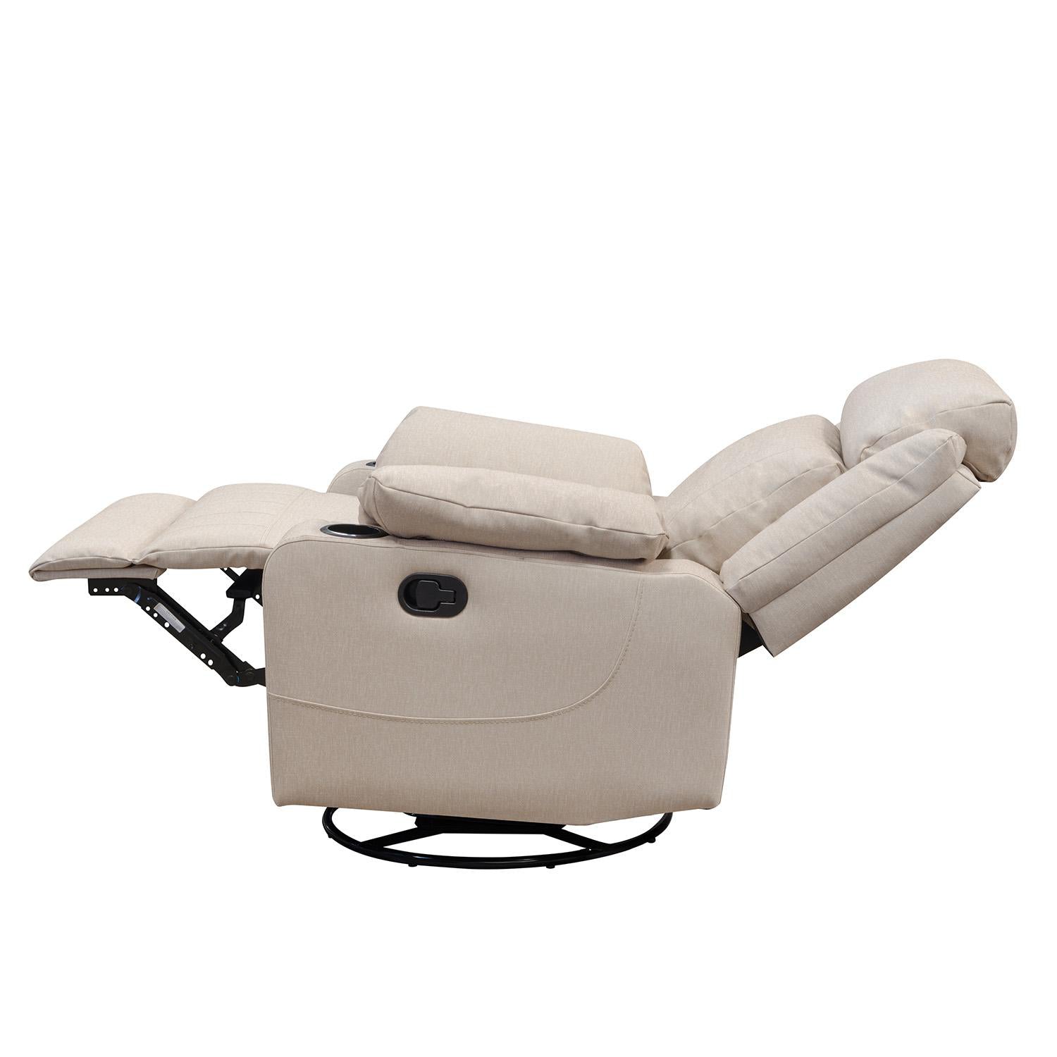 Silla Reclinabeige Dylan Eurolino Marbella Beige