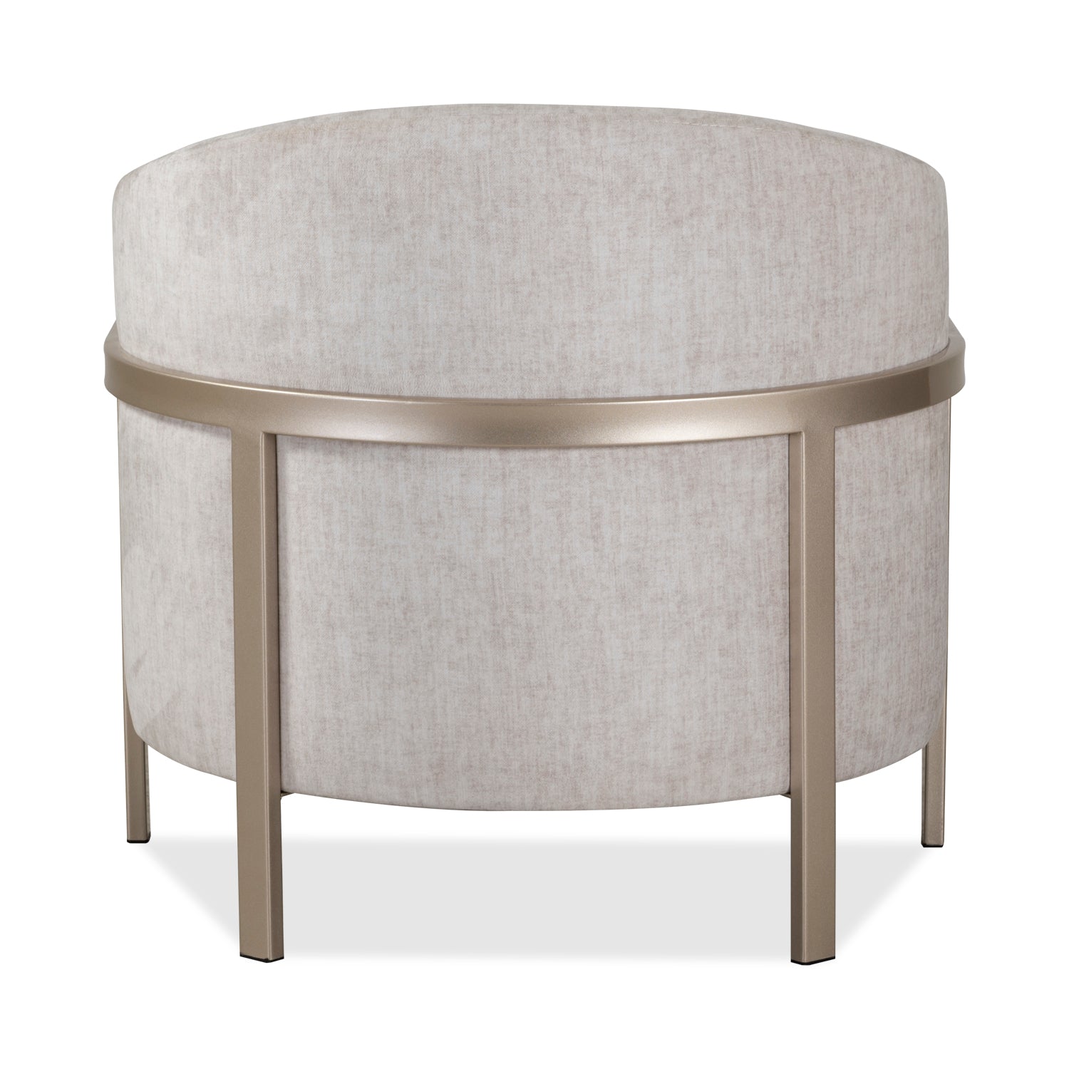 Poltrona Berlín Velvet Atlas Marmol Beige, Champaña