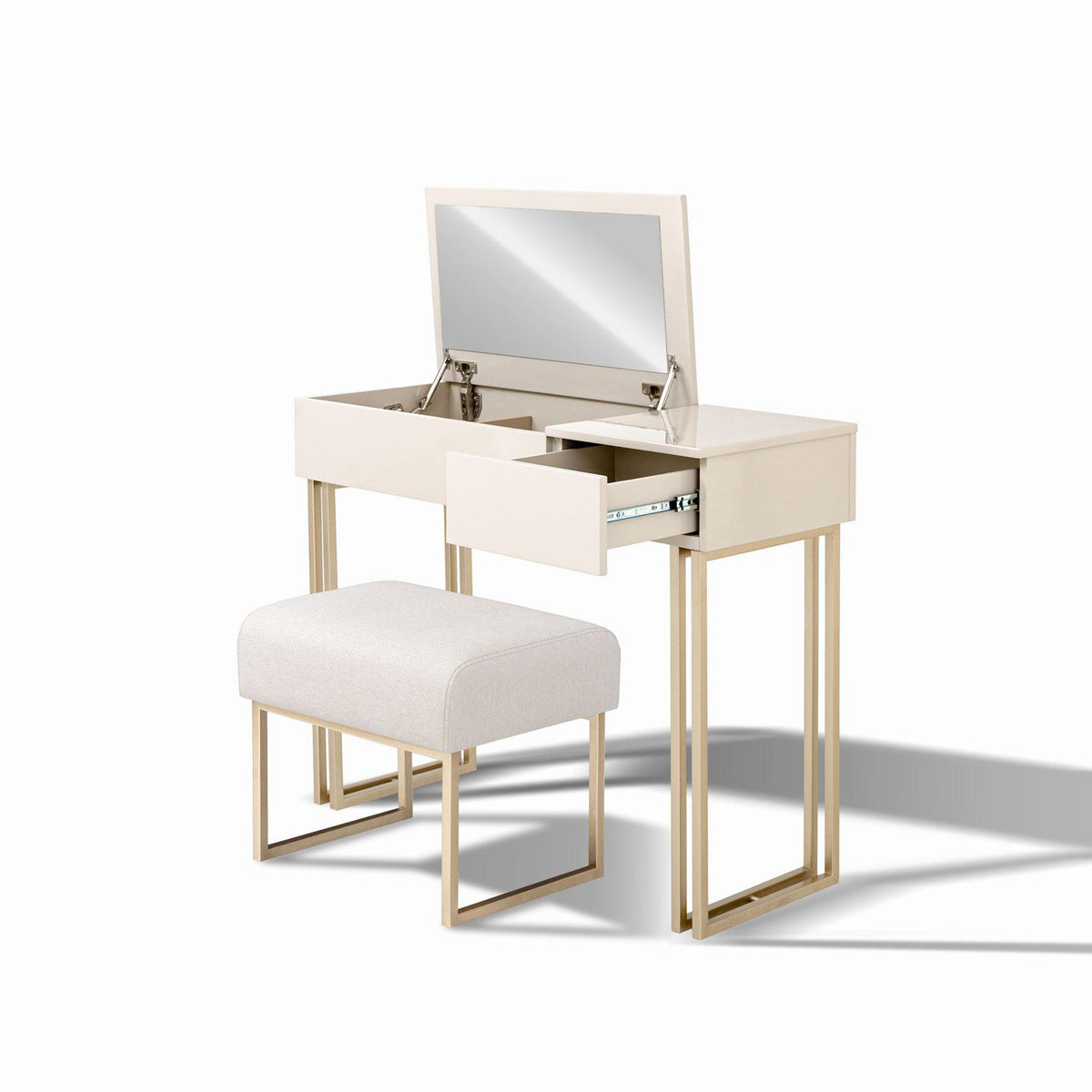 Alcoba Queen Bulgari Eurolino Premier Perla Greige, Champana
