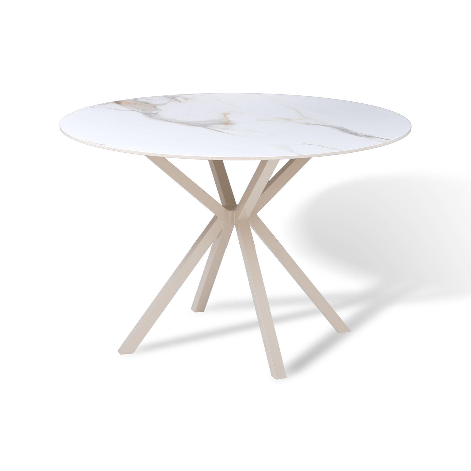 Comedor 4 Puestos Sevilla Boucle Diversa Arena, Latte BPV