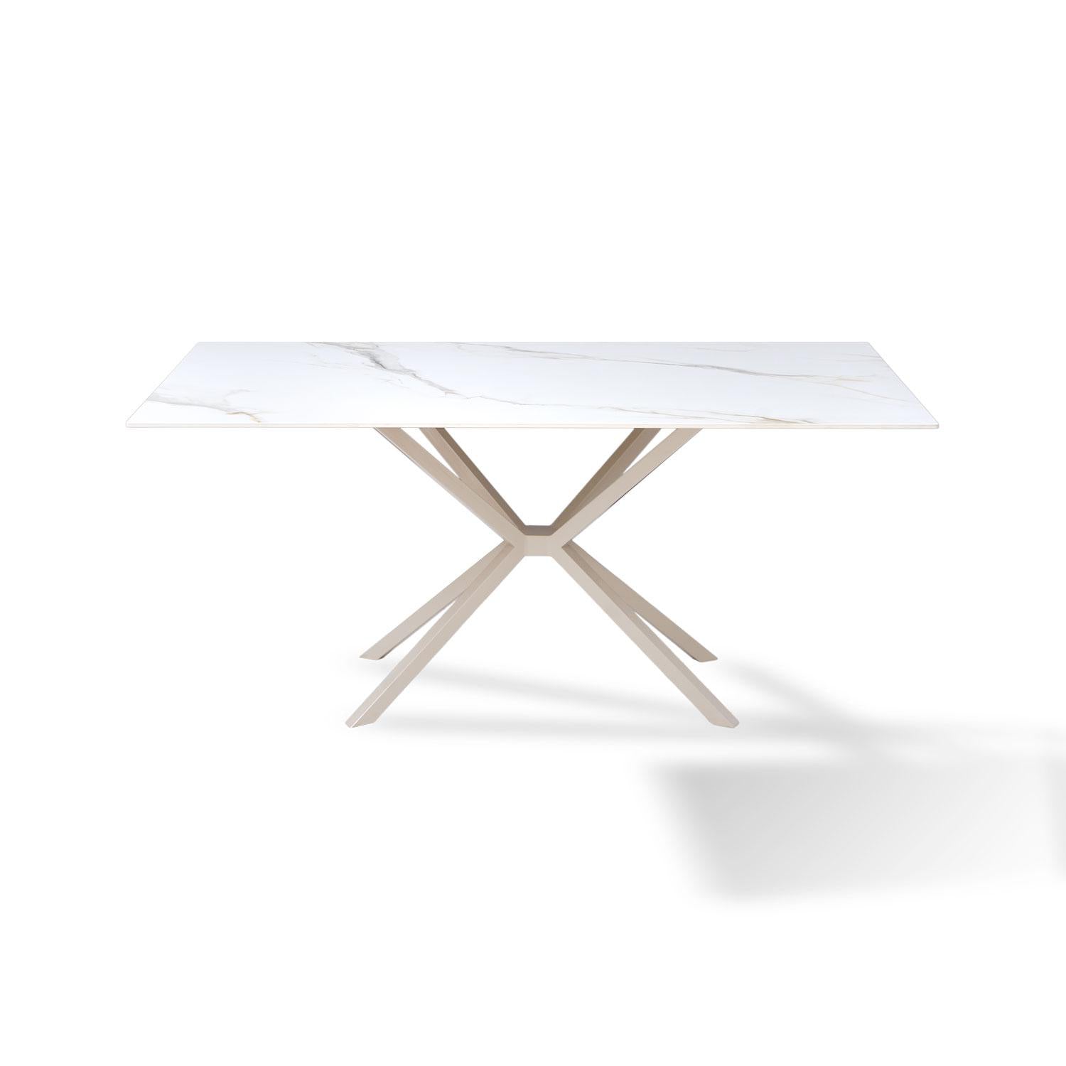 Comedor 6 Puestos Sevilla Boucle Diversa Arena, Latte BPV