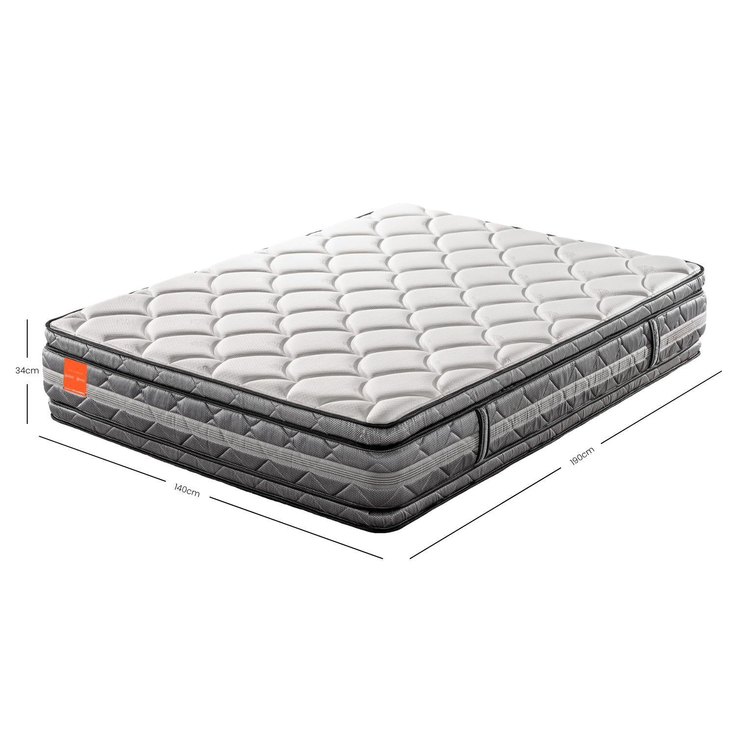 Colchón 140X190X34 Renacer Plus Doble Pilow Top