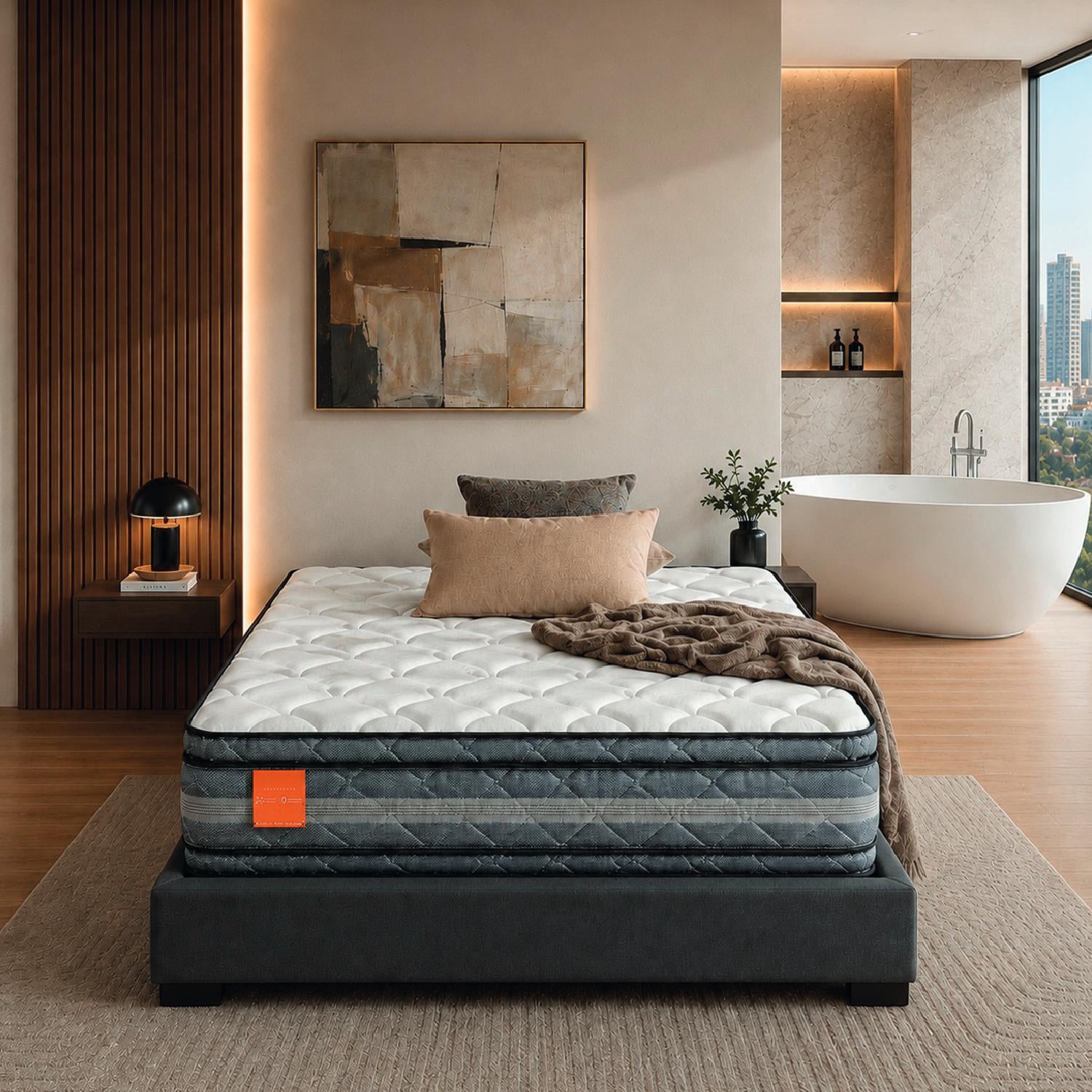 Colchón 140X190X34 Renacer Plus Doble Pilow Top