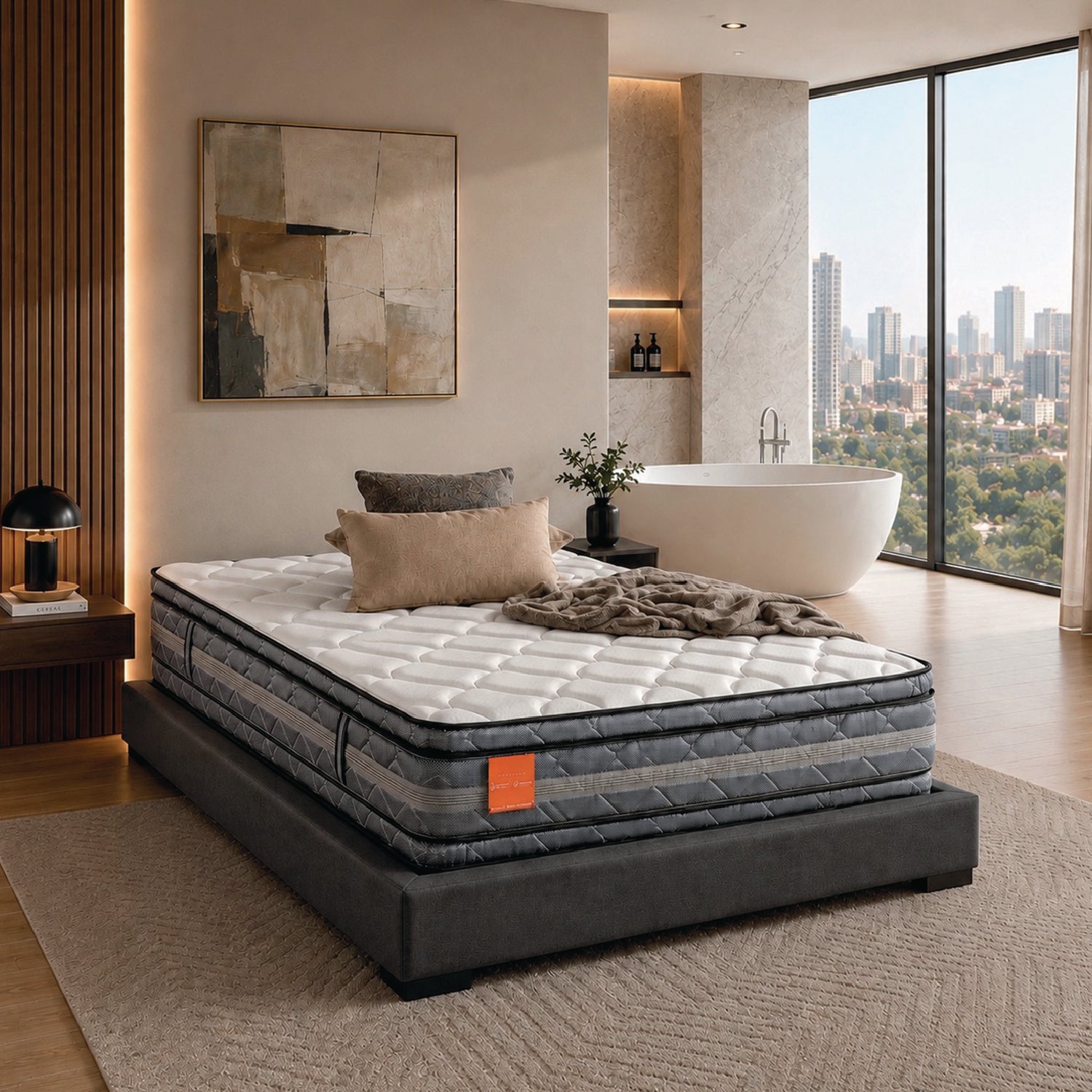 Colchón 140X190X34 Renacer Plus Doble Pilow Top