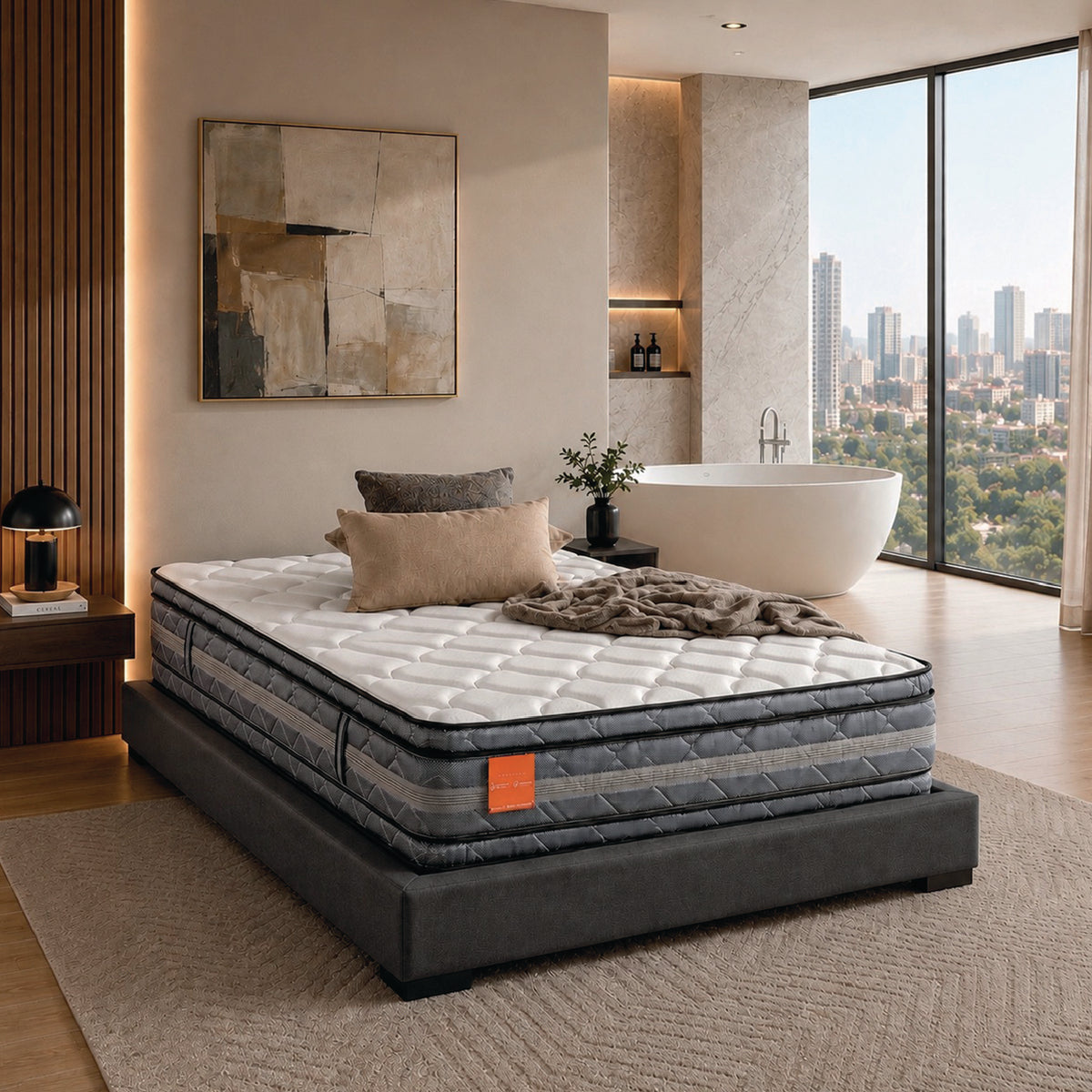 Colchón 160X190X34 Renacer Plus Doble Pilow Top