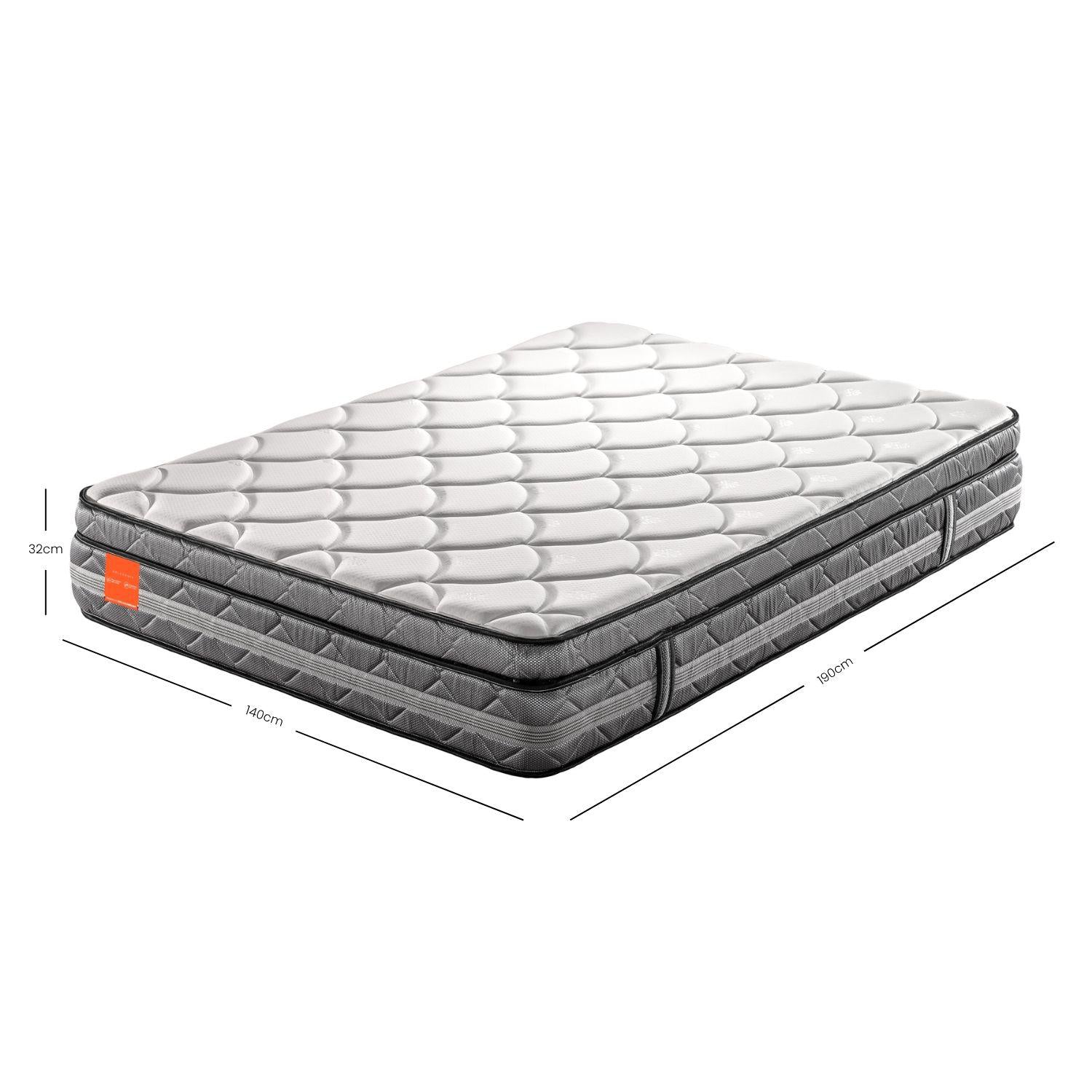 Colchón 140X190X32 Renacer Plus Pilow Top