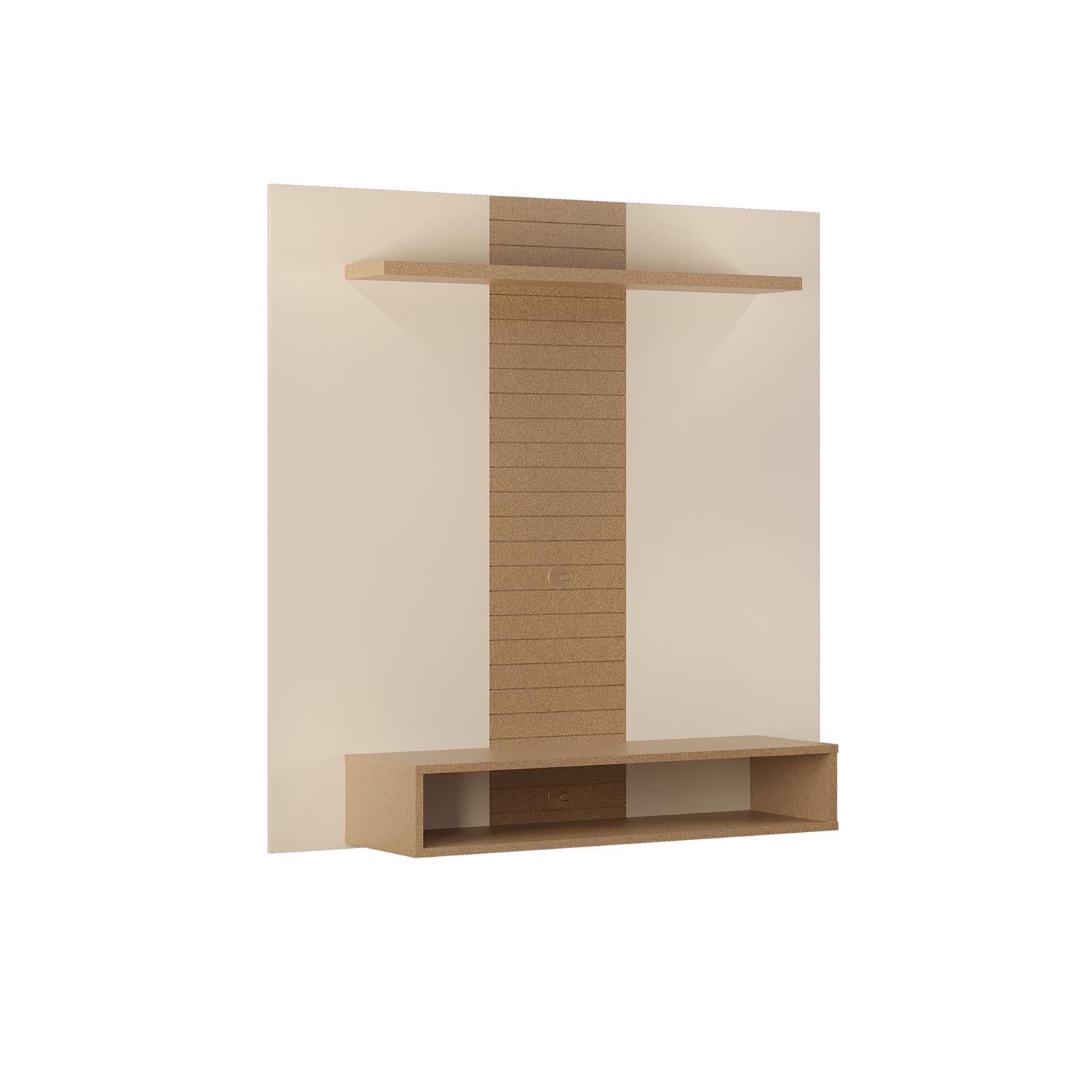 Panel de Tv Nixi 120X120 Off White, Champaña