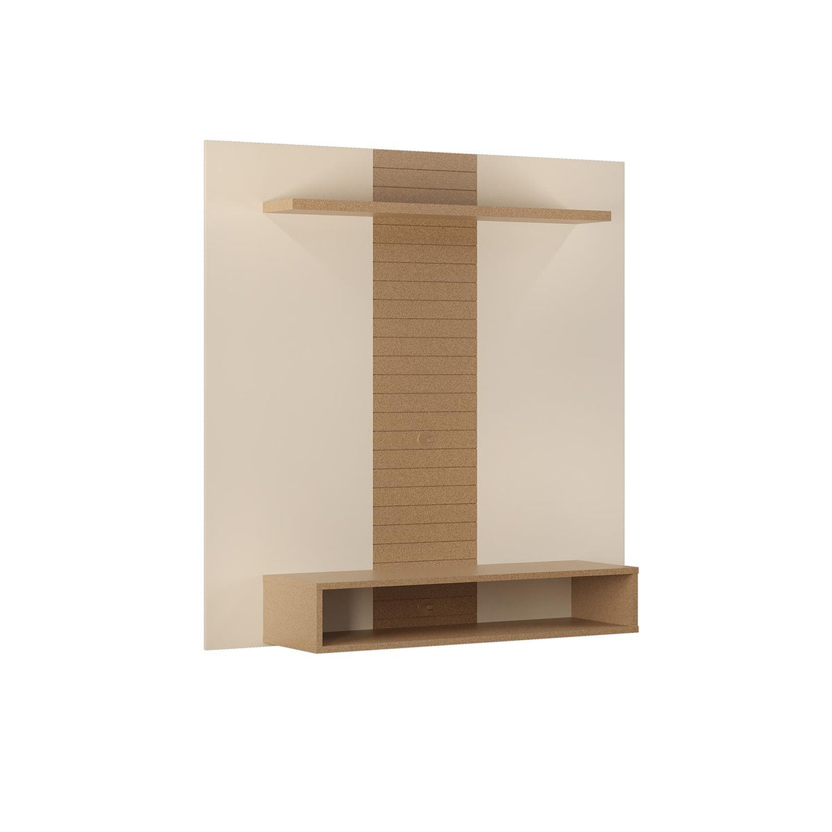 Panel de Tv Nixi 120X120 Off White, Champaña