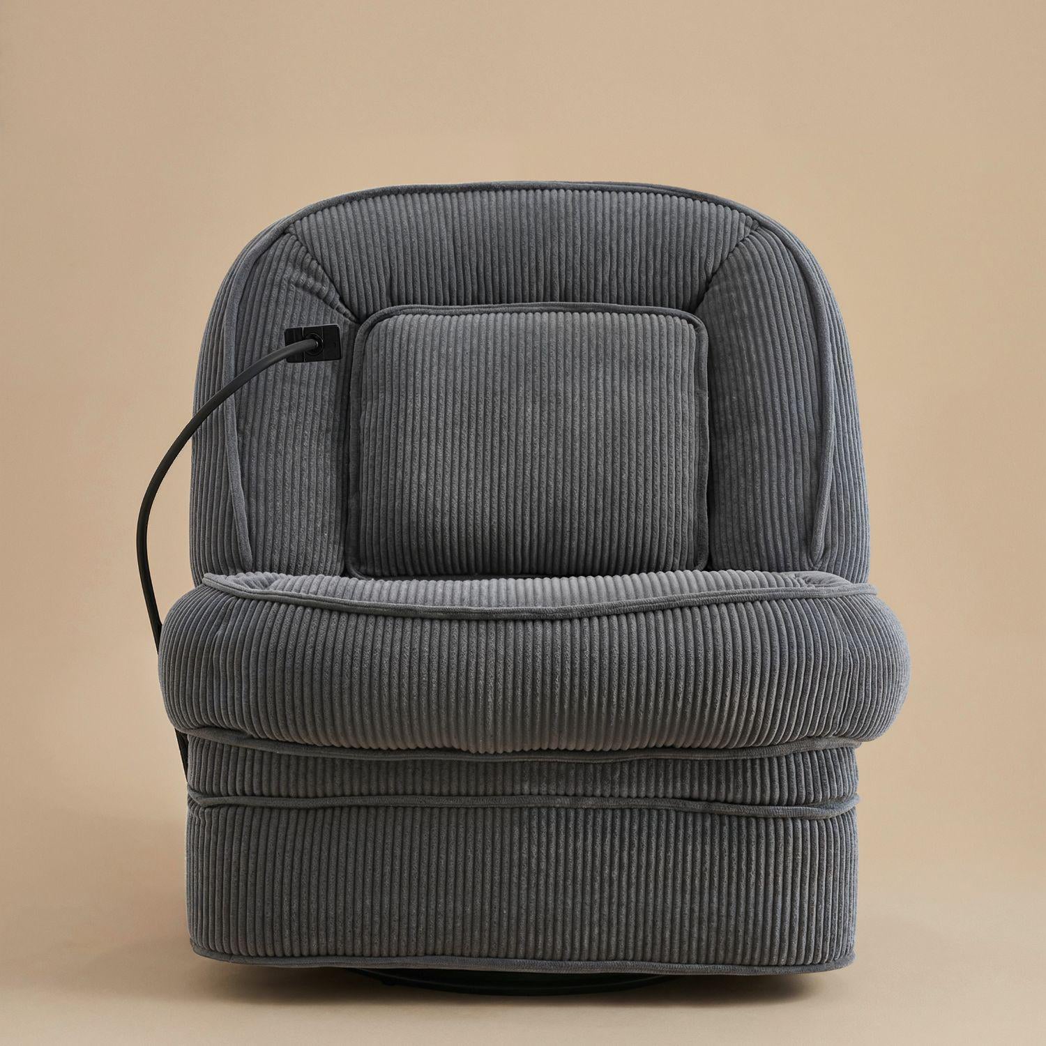 Silla Reclinable Gary Pana Plomo