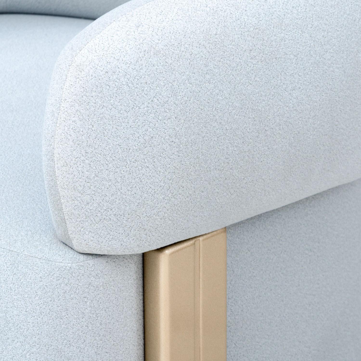Poltrona Sabina Velvet Serena Menta, Champaña