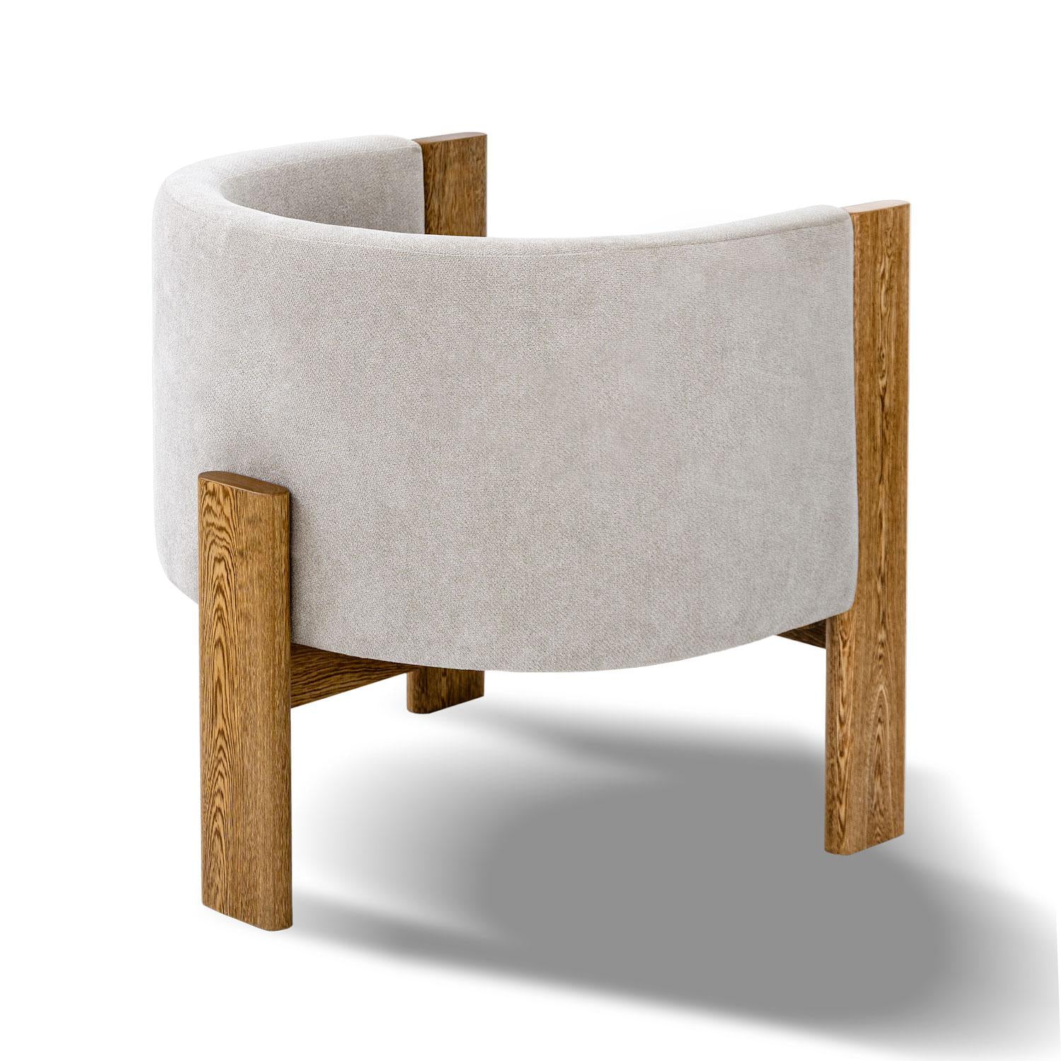 Butaca Oddy Microfibra Impetu Beige, Natural