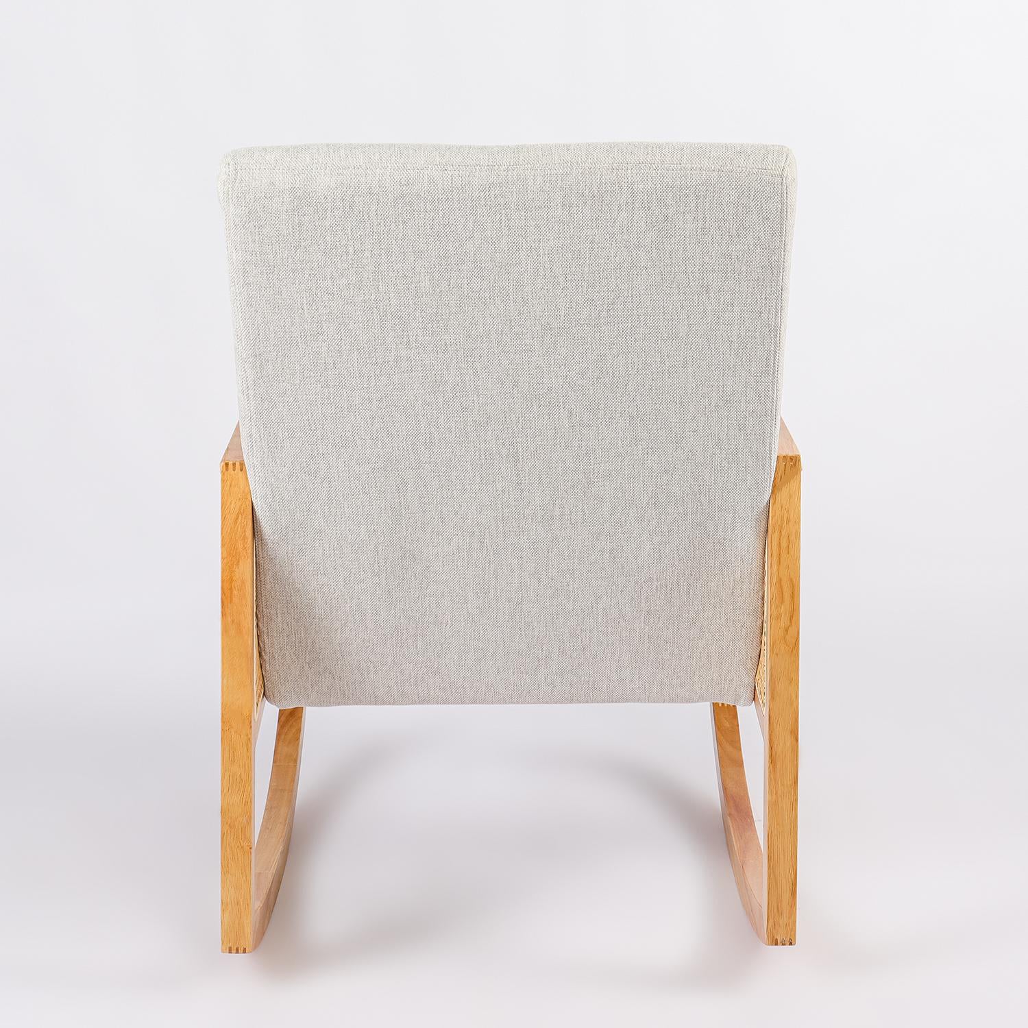 Mecedora Bari Lino Beige