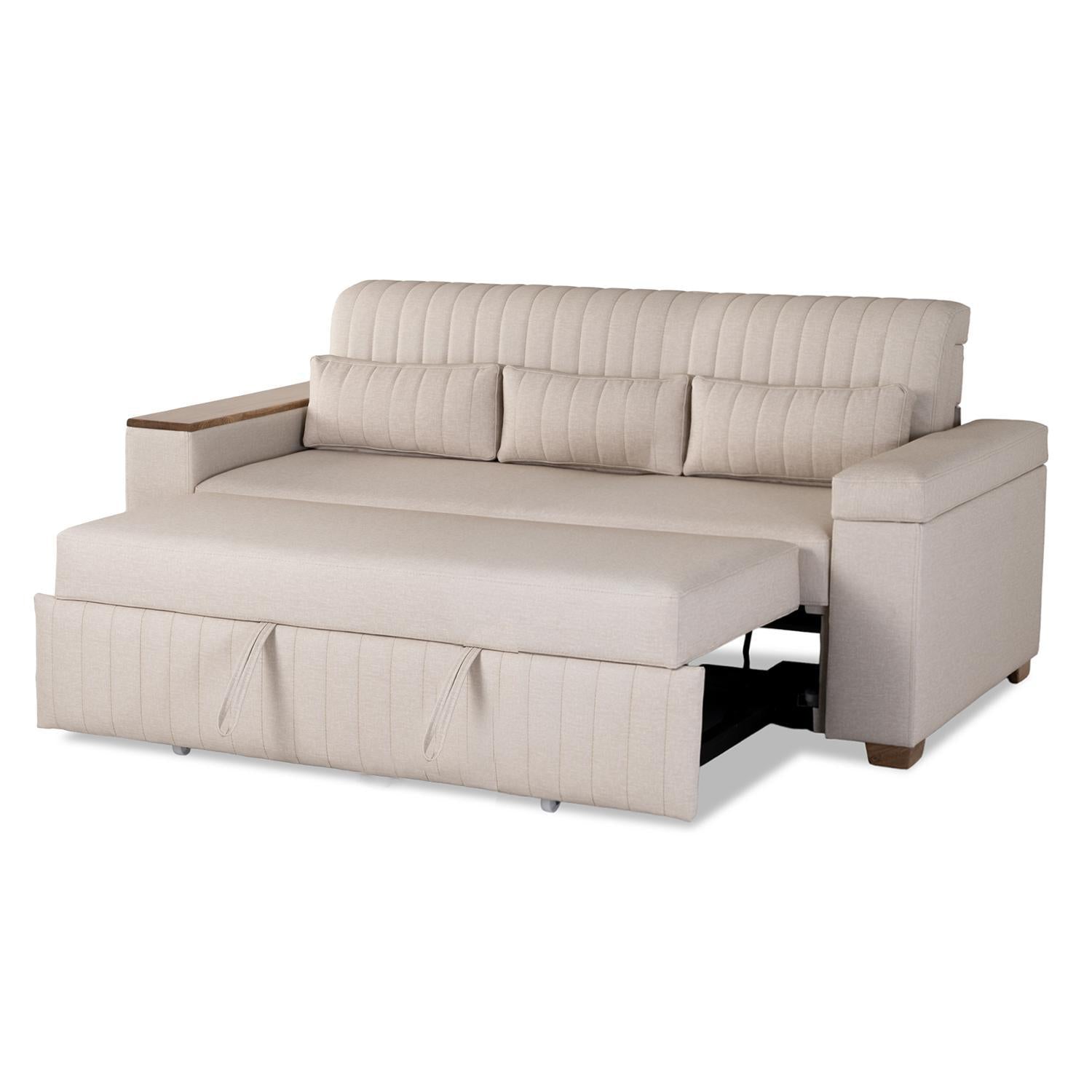 Sofa Cama Robi Marbella Marfil, Natural 180
