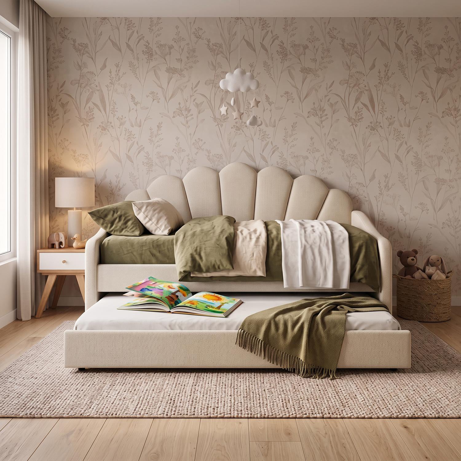 Duplex 1.00 Ibis Boucle Almendra, Natural
