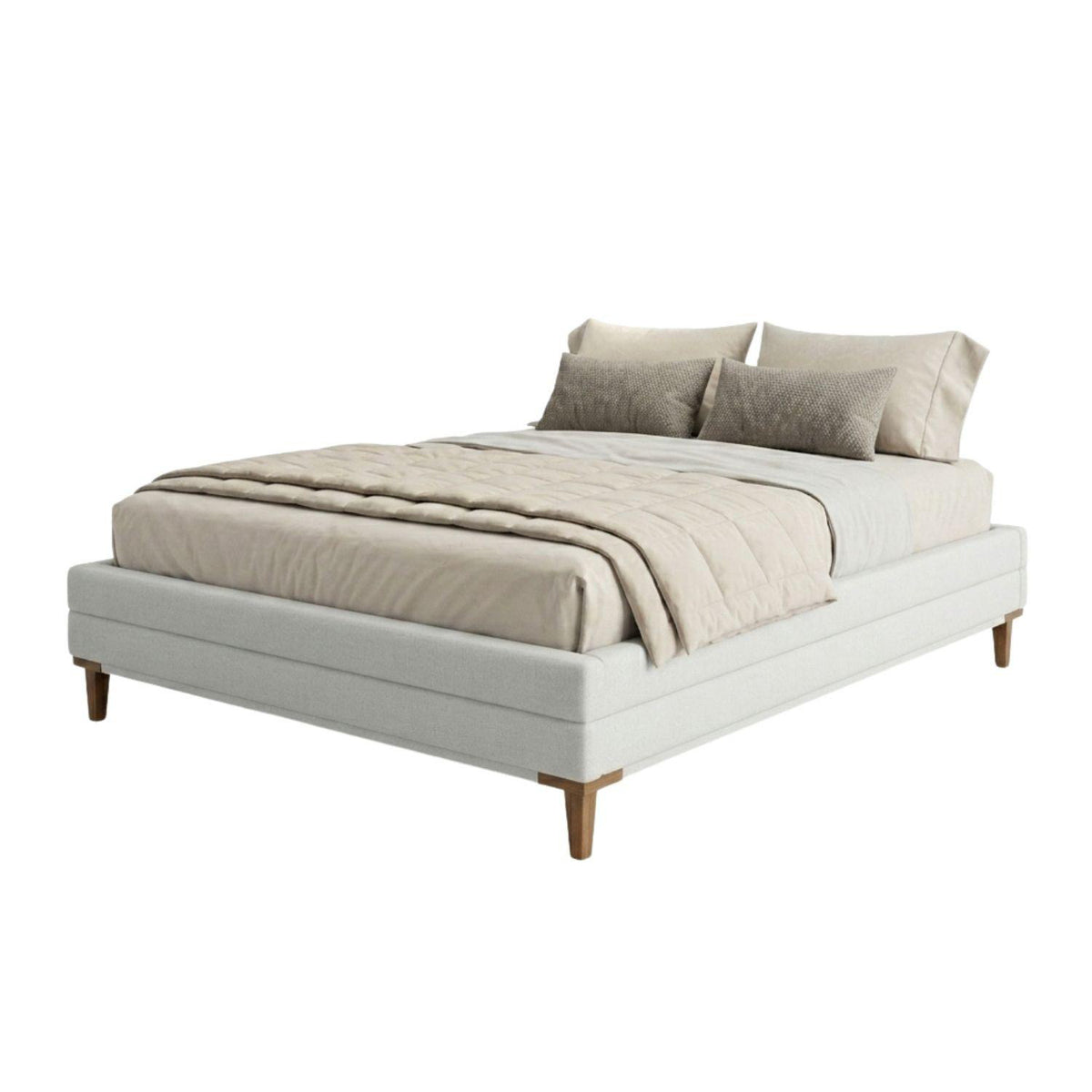 Somier 1.40 Karim Eurolino Premier Beige Perla, Taupe