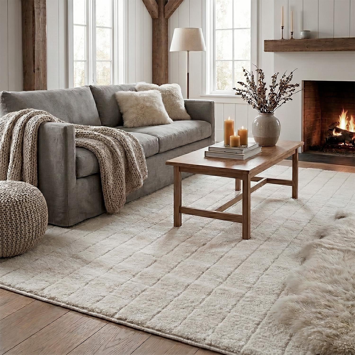 Alfombra 120X170 Eslovenia 06 Nat Gris