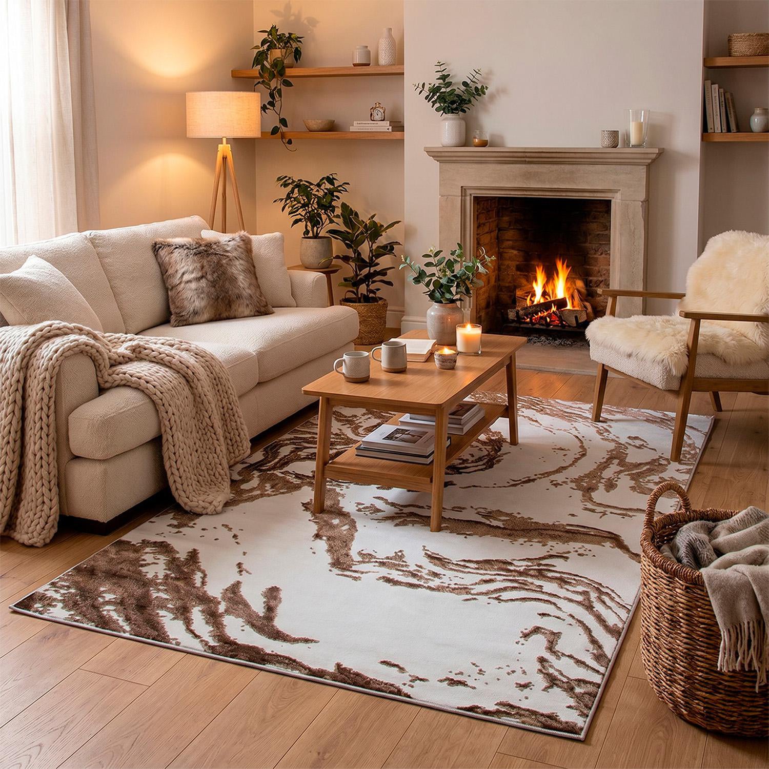 Alfombra 120X170 Kusadasi 11 Beige