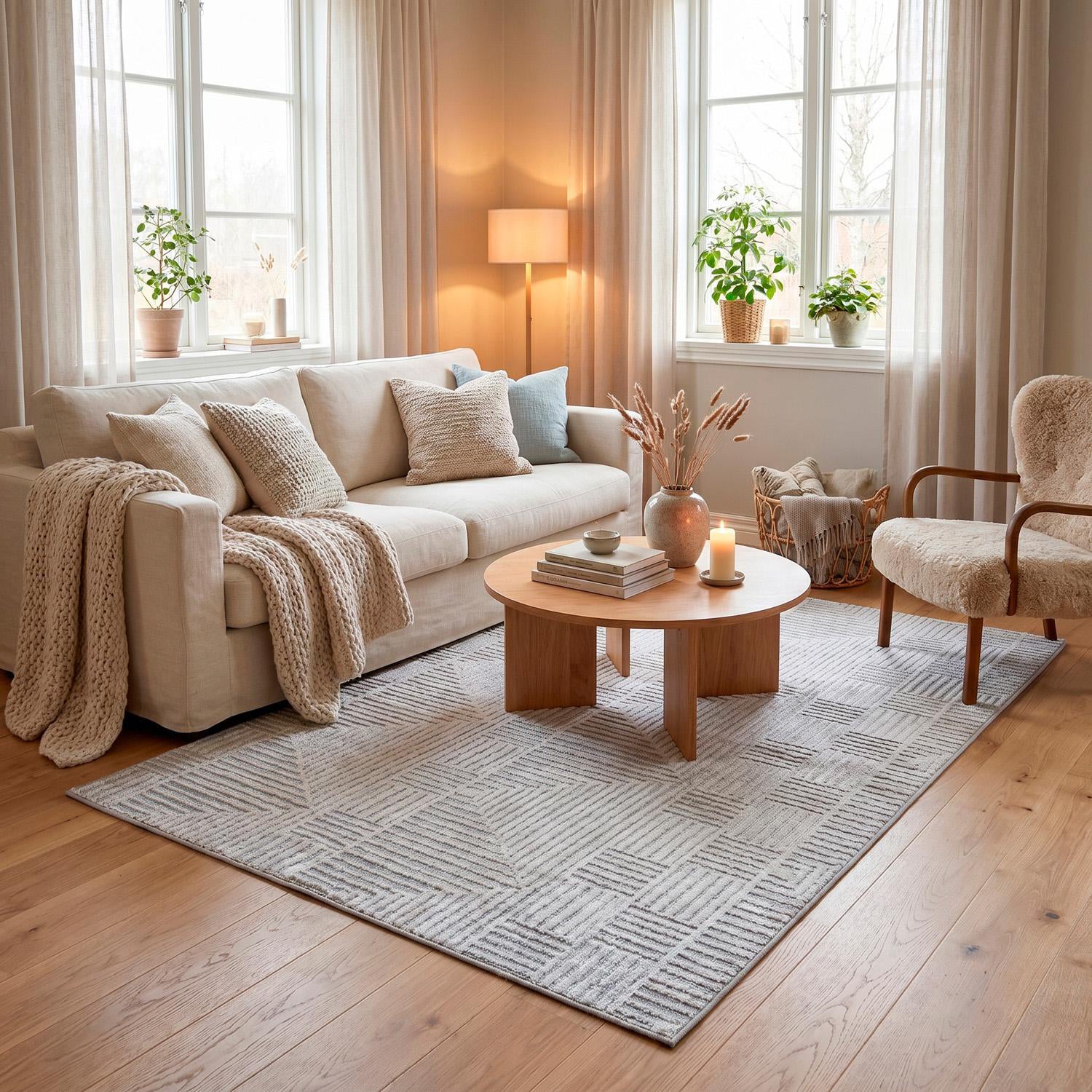 Alfombra 120X170 Serrano 02 Beige
