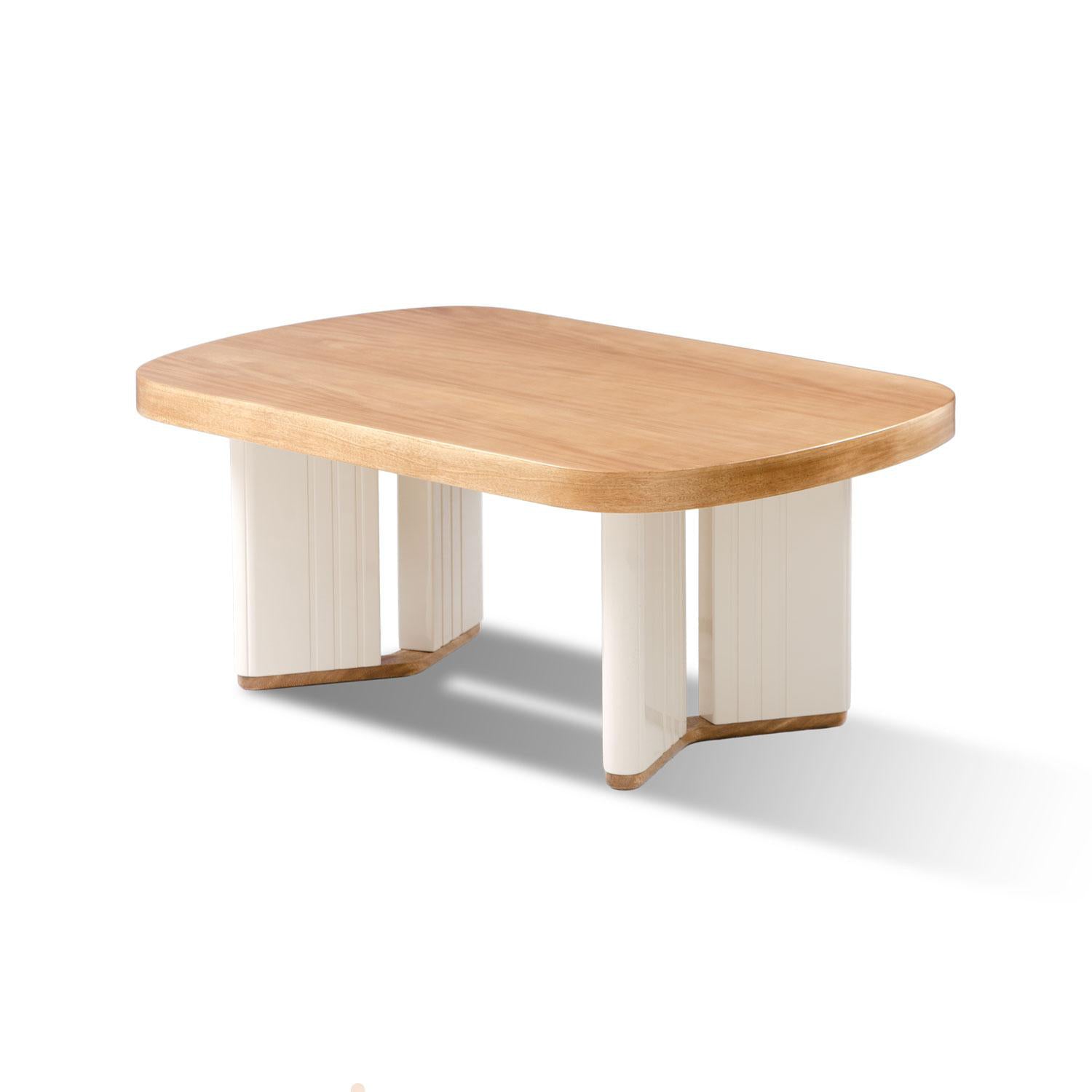 Mesa de Centro Montreal Natural, Greige Basic
