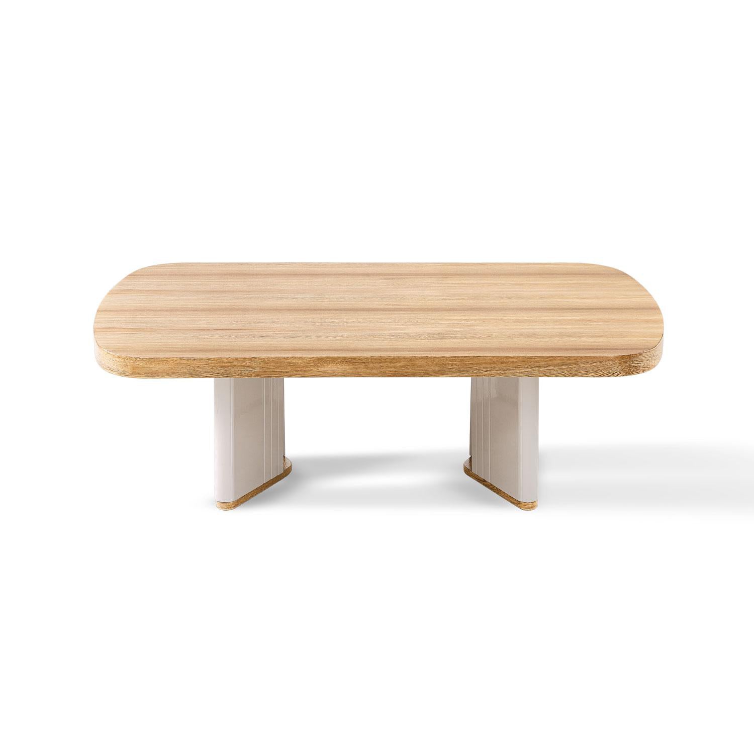 Mesa de Centro Montreal Natural, Greige Premium.