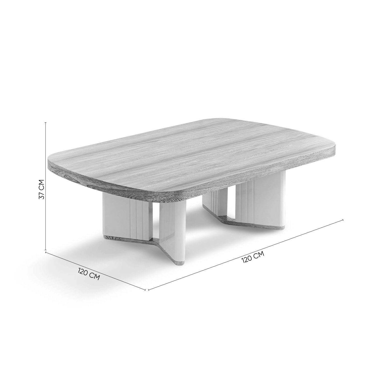 Mesa de Centro Montreal Natural, Greige Premium.