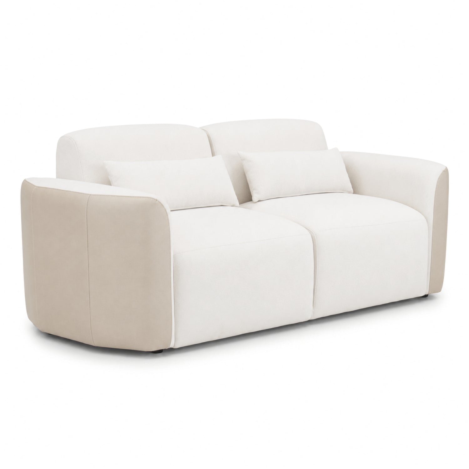 Sofa 3 puestos Vancouver Serena Marfil, Ceniza