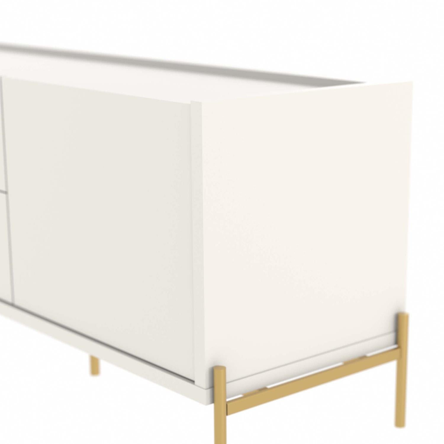 Mesa De Tv Dante Off White 185X60X44