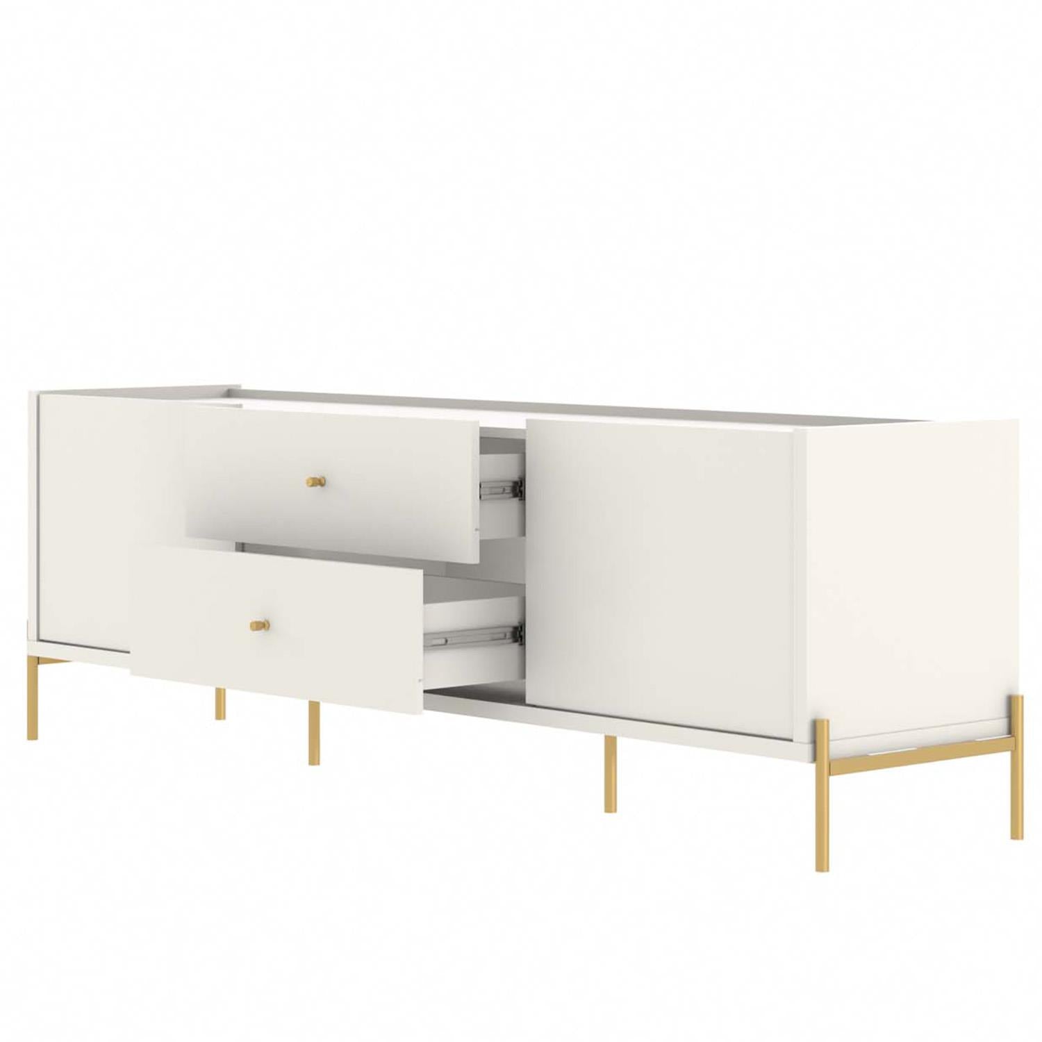 Mesa De Tv Dante Off White 185X60X44