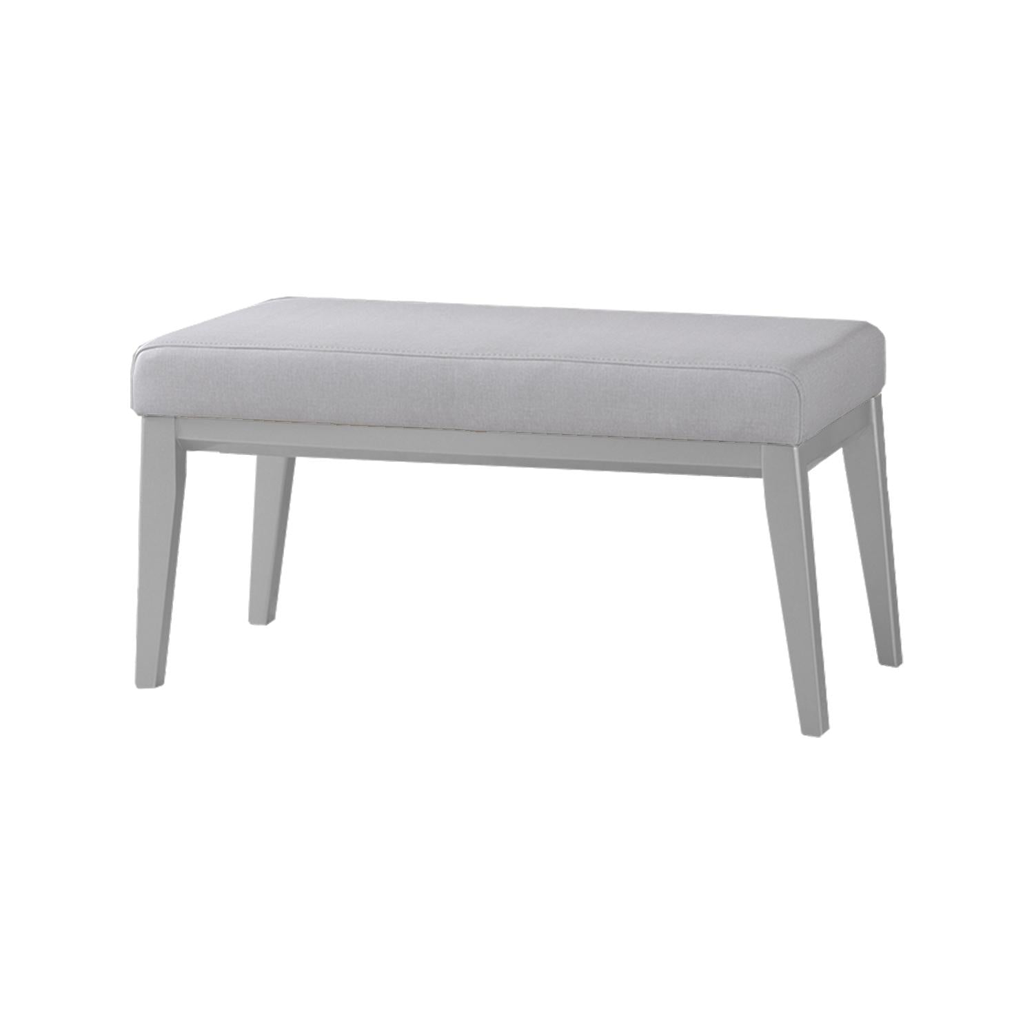Comedor 4 Puestos Walcot Eurolino Gaira Plata, Plata 3 Sillas + Butaco