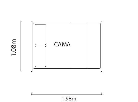 Camarote 1.00 Detroit Gris, Natural