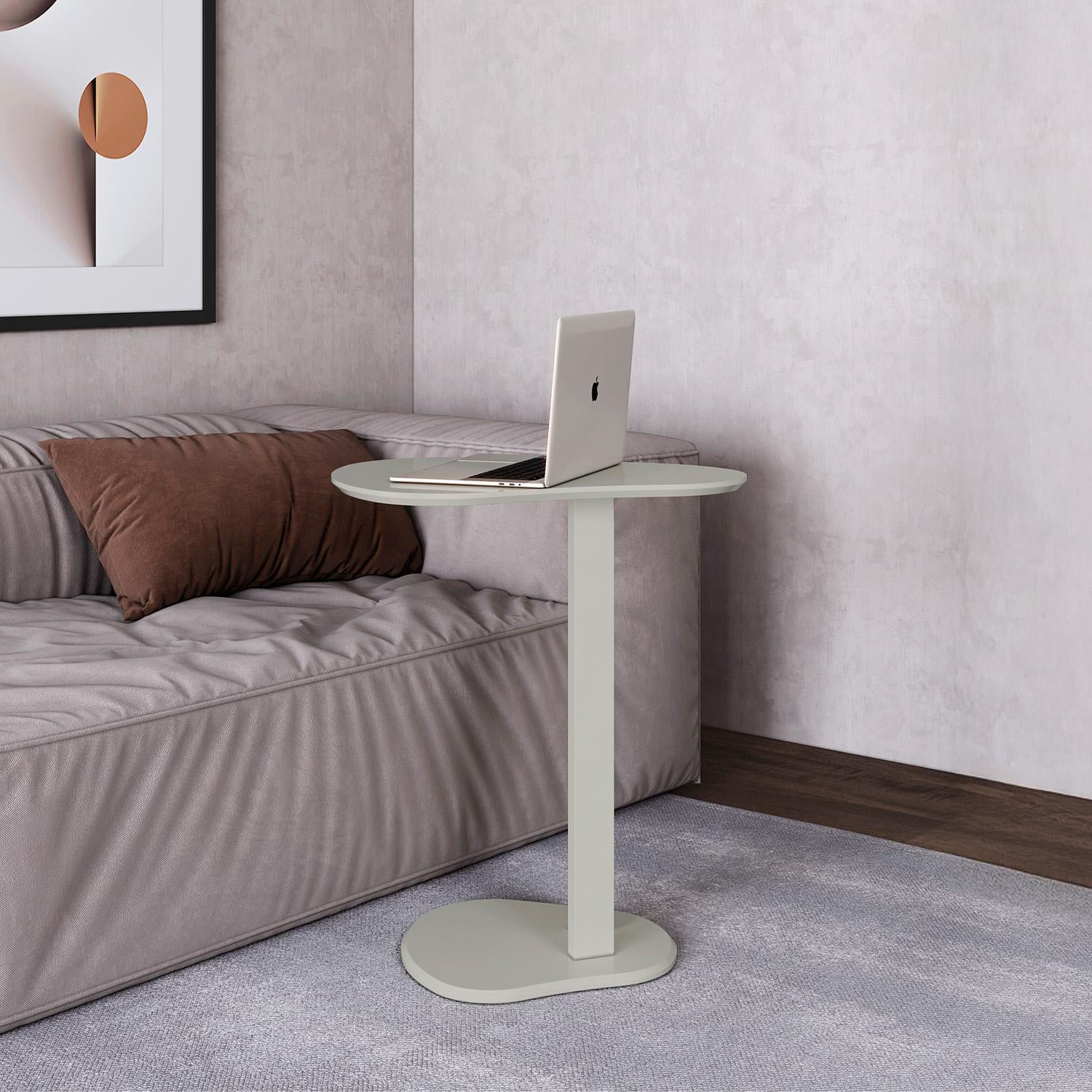 Mesa Auxiliar Ibis Off White 70X60X45
