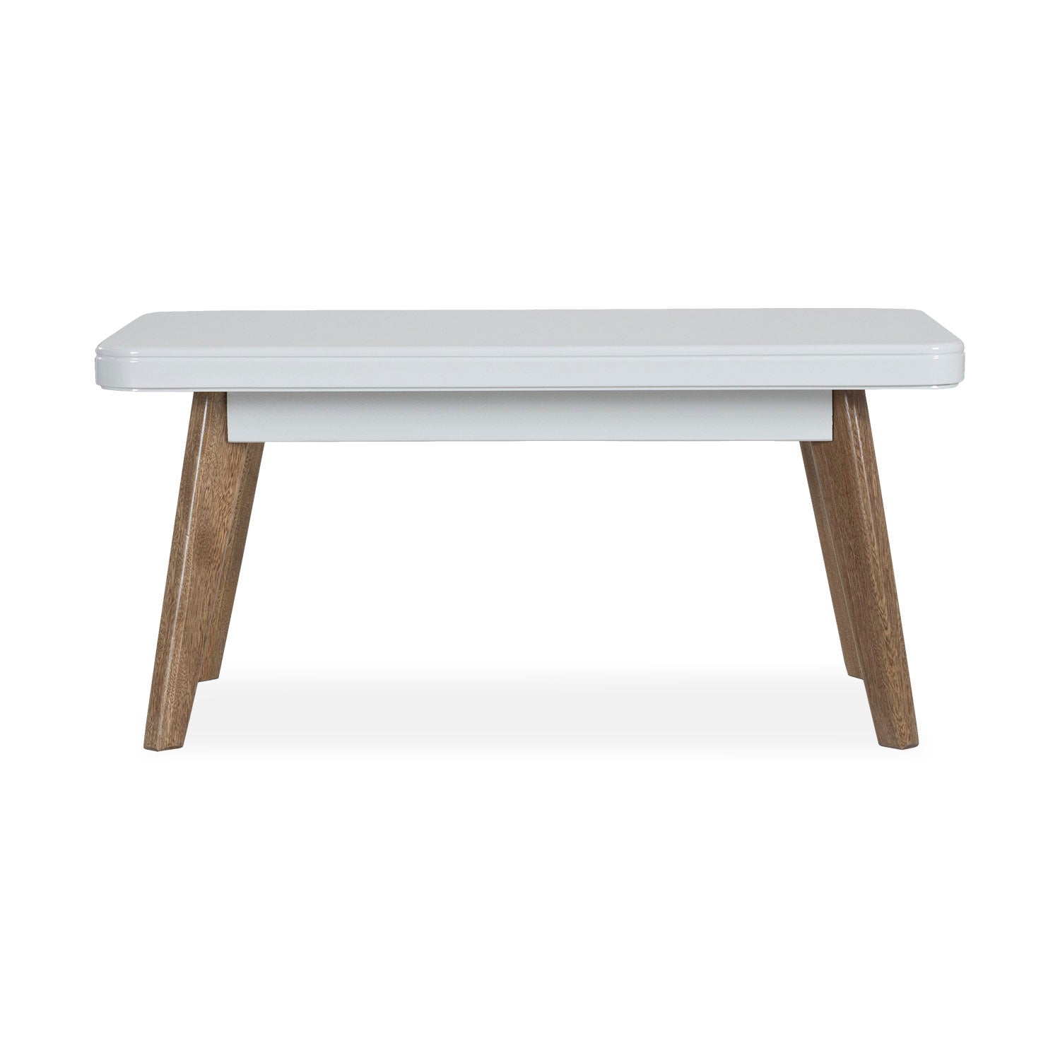 Mesa De Centro Beck Blanco, Natural Poliuretano