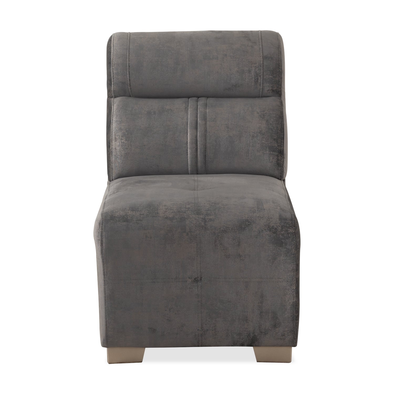 Poltrona Carla Velvet Luxury Plomo