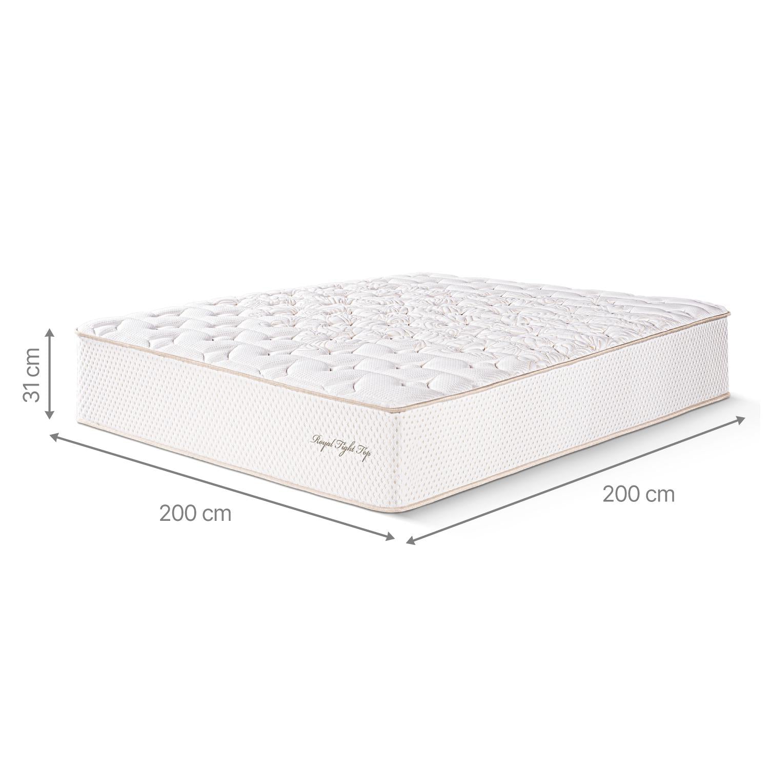 Colchón King Royal Tight Top Gratis + 2 Almohadas Essenza