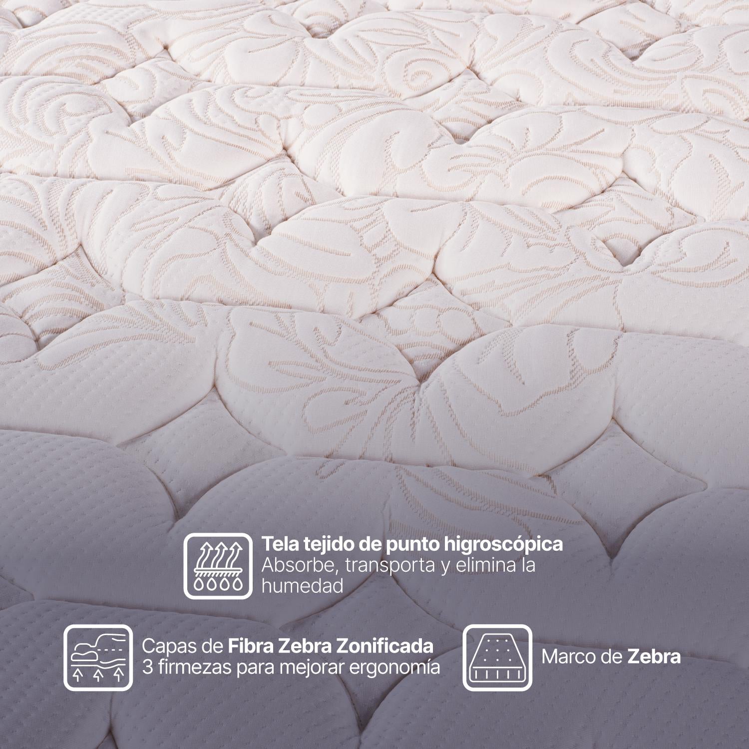Colchón Semi Doble Royal Tight Top Gratis + Almohada