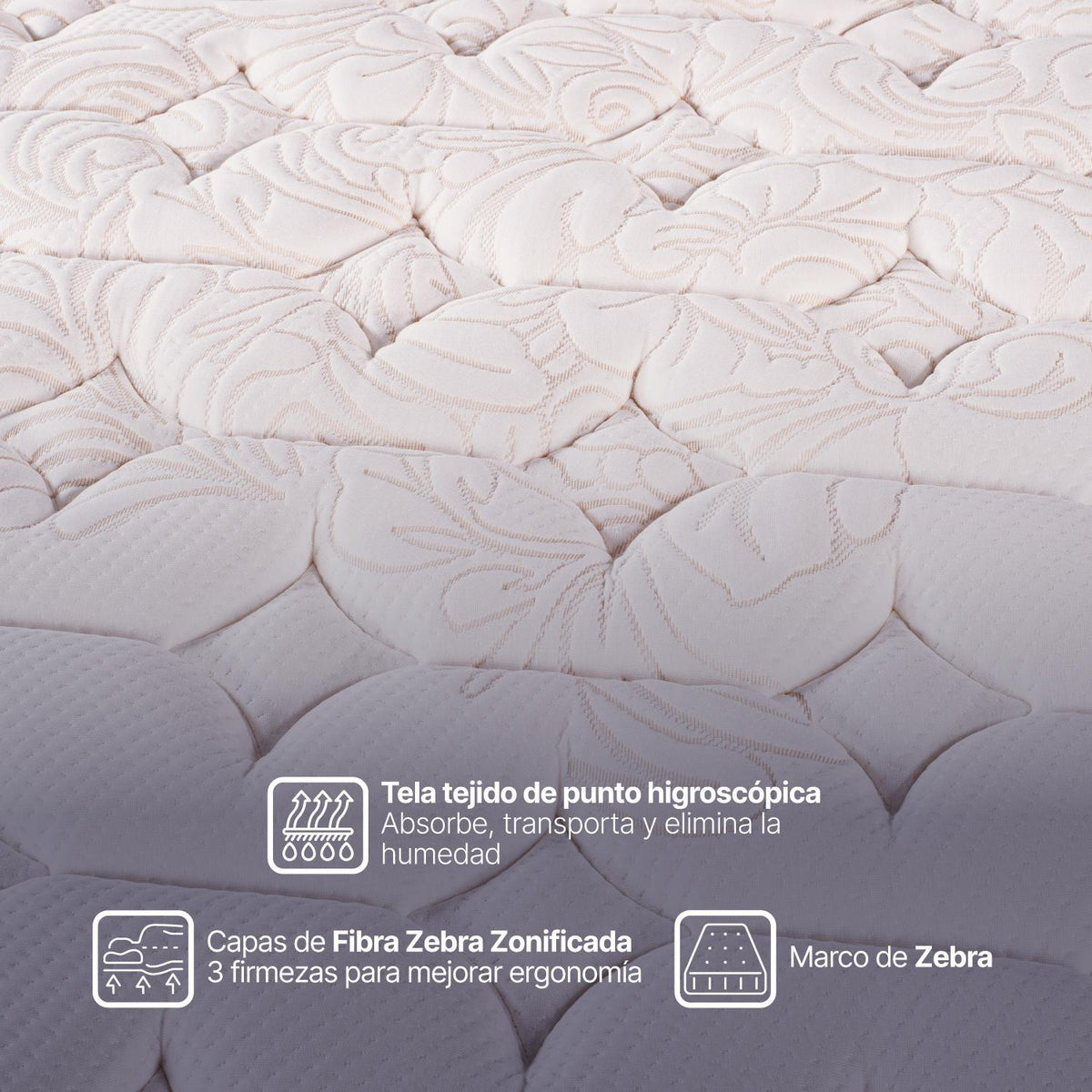 Colchón Doble Royal Tight Top Gratis + 2 Almohadas Essenza